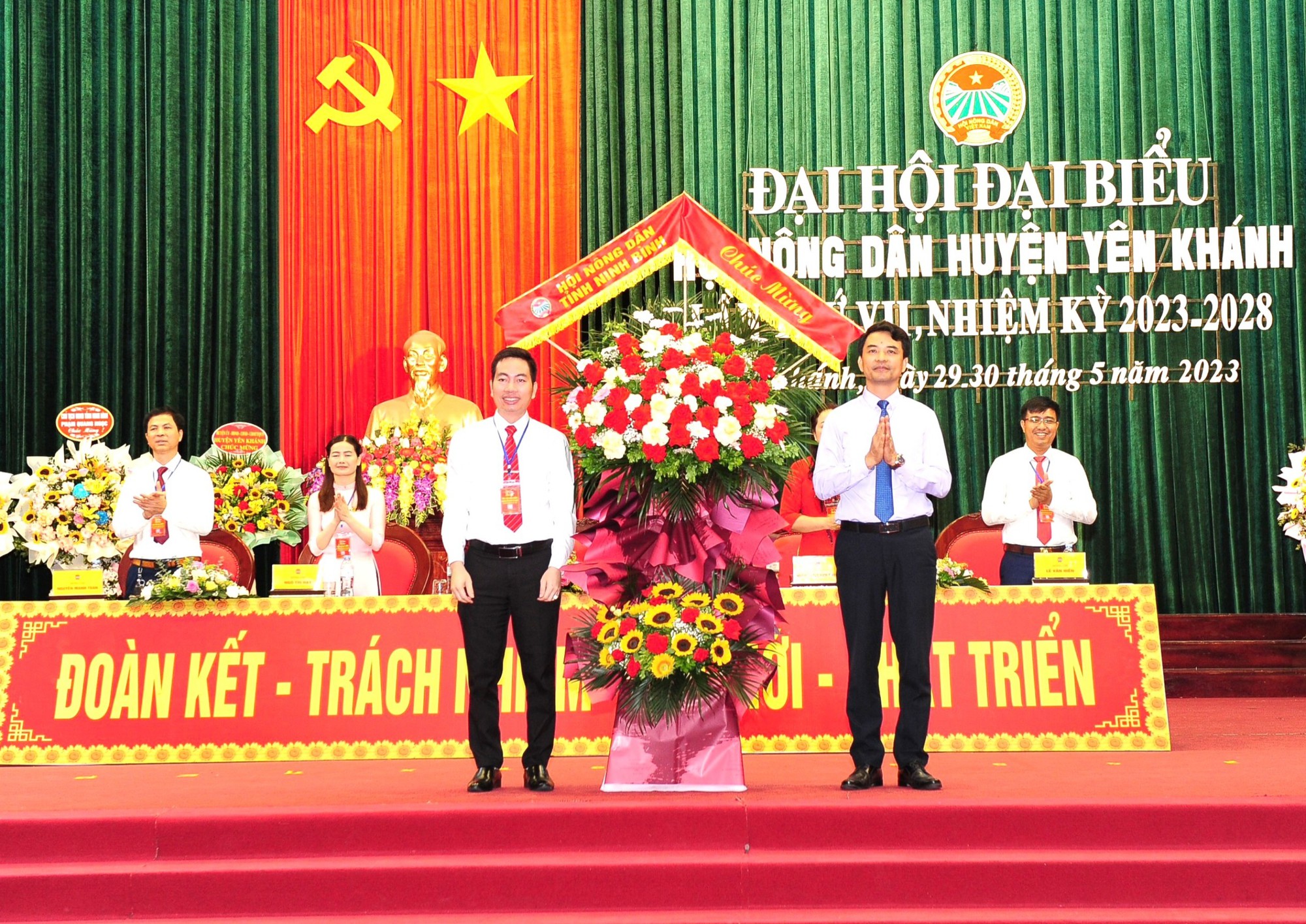 Ninh Bình: 100% số huyện, thành phố hoàn thành xong Đại hội Hội Nông dân nhiệm kỳ 2023-2028 - Ảnh 8.