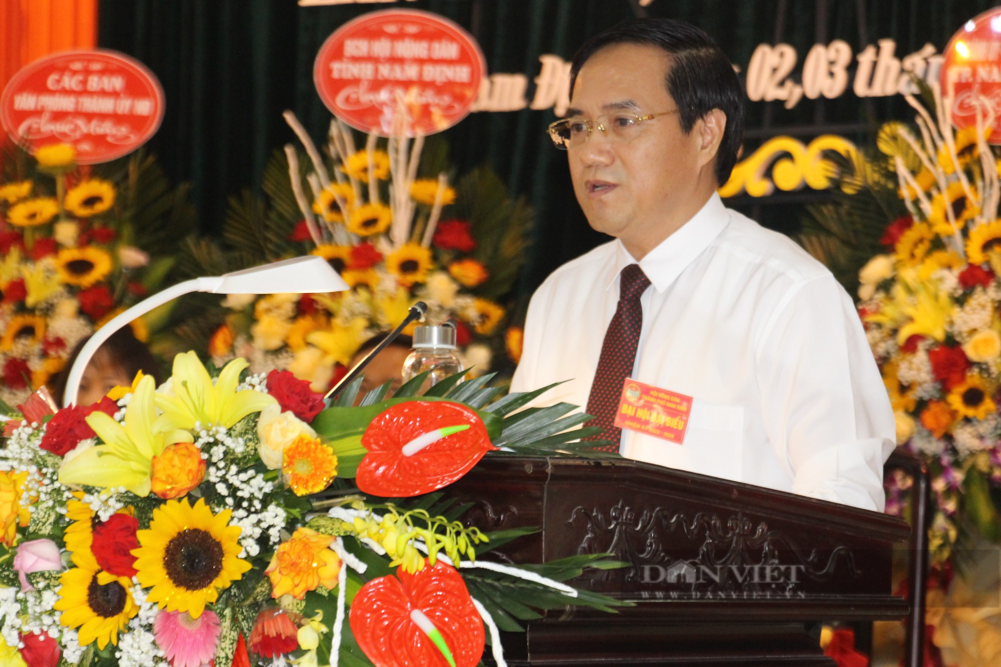 Bà Trần Thanh Hường tái đắc cử chức Chủ tịch Hội Nông dân thành phố Nam Định - Ảnh 3.