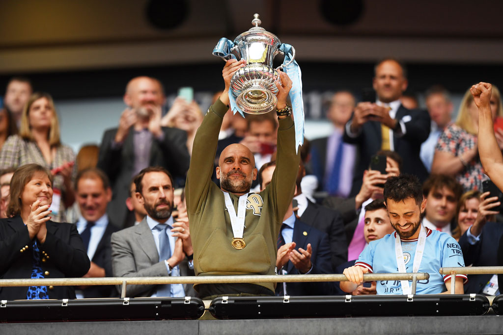 Chùm ảnh: Man City đăng quang ngôi vô địch FA Cup - Ảnh 8.
