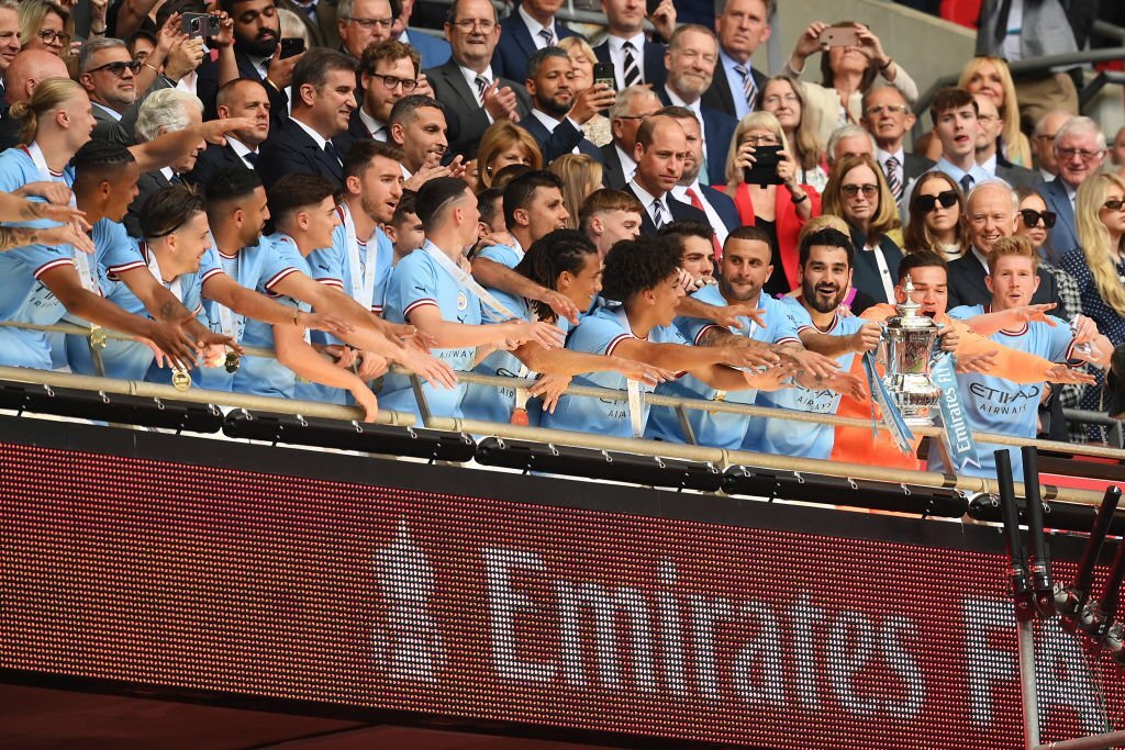 Chùm ảnh: Man City đăng quang ngôi vô địch FA Cup - Ảnh 5.