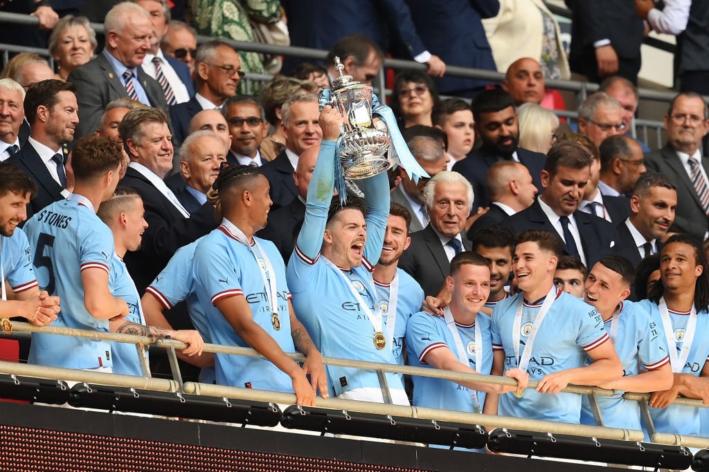 Chùm ảnh: Man City đăng quang ngôi vô địch FA Cup - Ảnh 10.