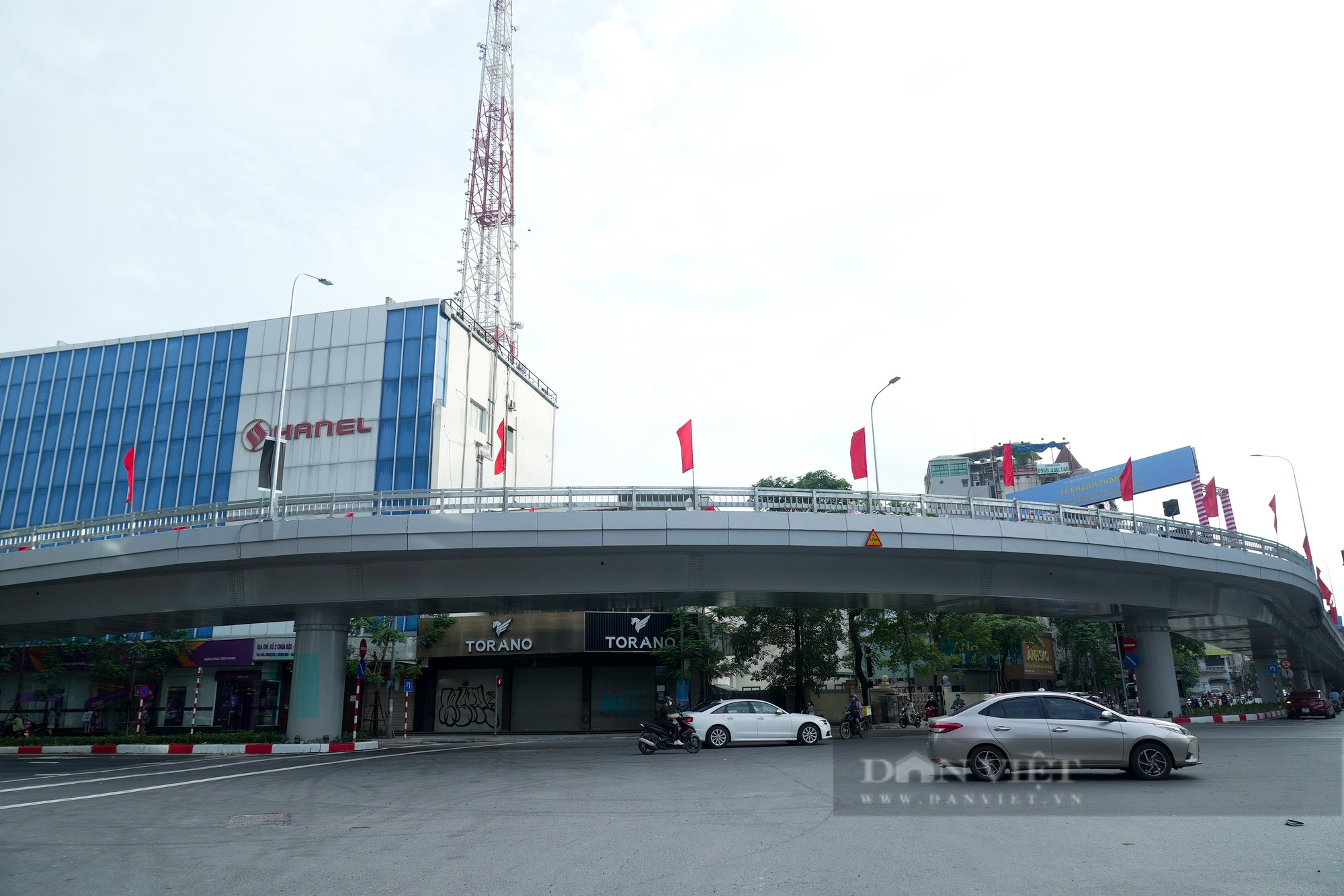 Cầu vượt chữ C gần 150 tỷ đồng tại Hà Nội chính thức thông xe - Ảnh 10.