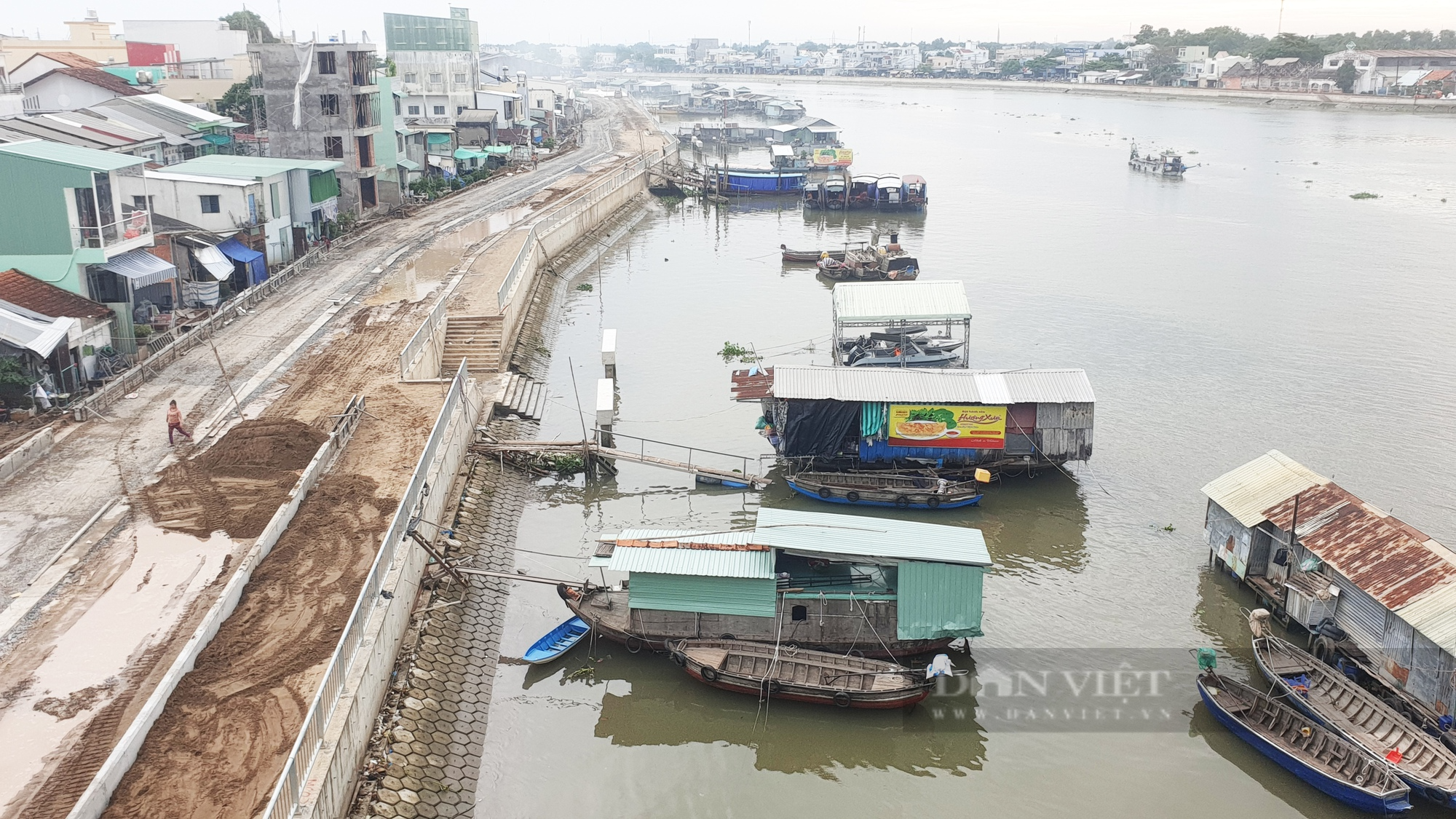 Xây dựng bờ kè ở chợ nổi Cái Răng đã &quot;tác động&quot; đến di sản văn hóa phi vật thể quốc gia - Ảnh 1.