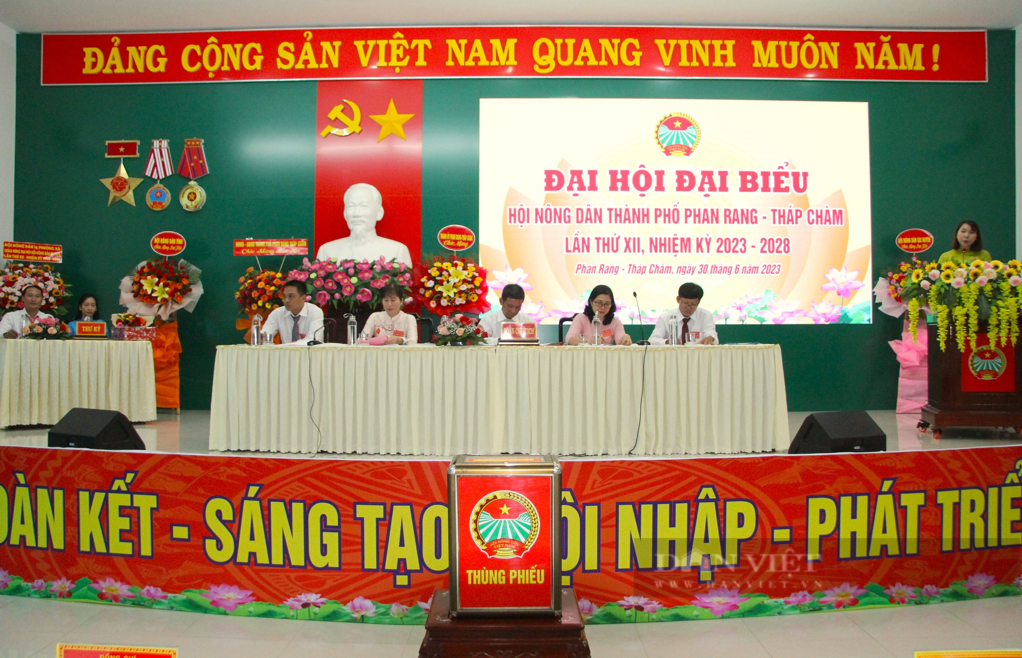 Ông Lê Đình Nguyên tái đắc cử Chủ tịch Hội Nông dân TP Phan Rang – Tháp Chàm, tỉnh Ninh Thuận - Ảnh 3.