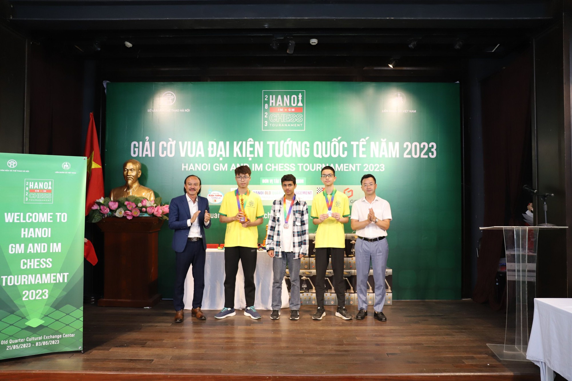Kỳ thủ Việt Nam thi đấu thành công tại Giải cờ vua quốc tế Hà Nội năm 2023 - Ảnh 3.