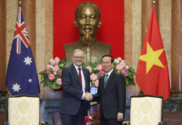 Những hình ảnh đẹp trong chuyến thăm Việt Nam của Thủ tướng Australia Anthony Albanese - Ảnh 3.