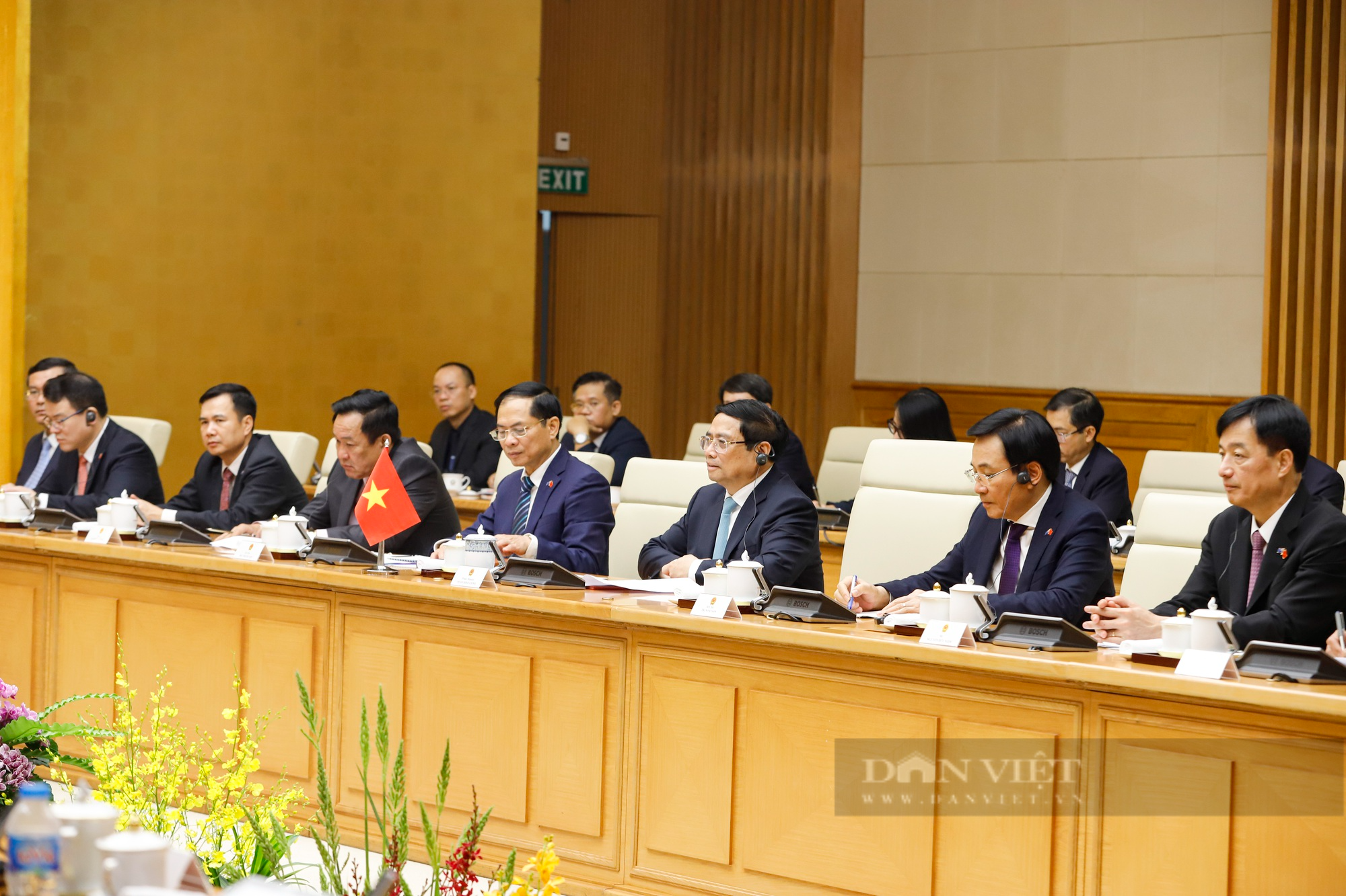 Hình ảnh Thủ tướng Phạm Minh Chính chủ trì lễ đón Thủ tướng Australia tại Hà Nội - Ảnh 7.