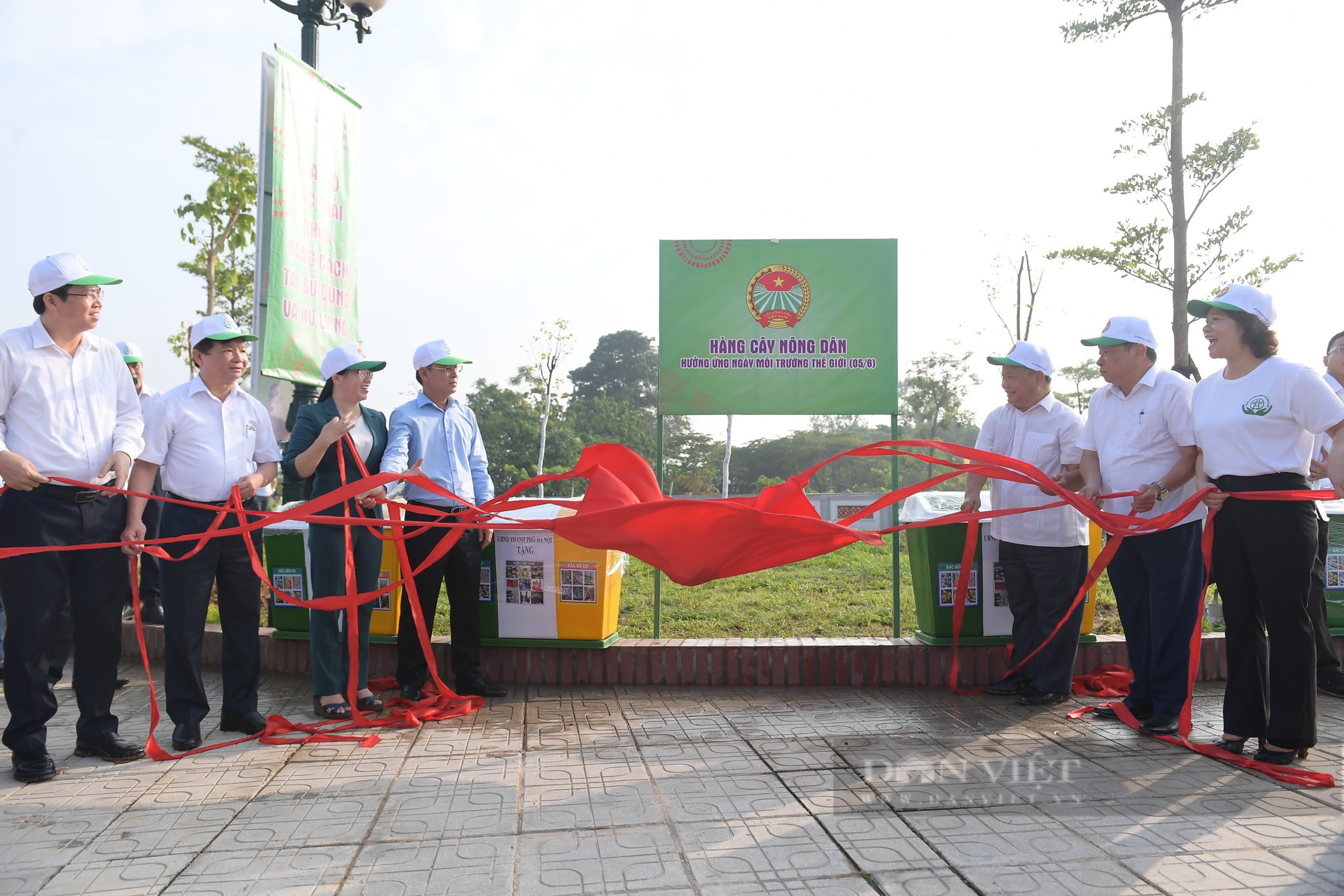 Trung ương Hội Nông dân Việt Nam cùng UBND TP Hà Nội phát động hưởng ứng Ngày Môi trường thế giới năm 2023 - Ảnh 4.