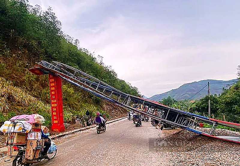 Sơn La: 1 người chết và gây thiệt hại nhiều hoa màu, tài sản do mưa lũ, gió lốc - Ảnh 1.