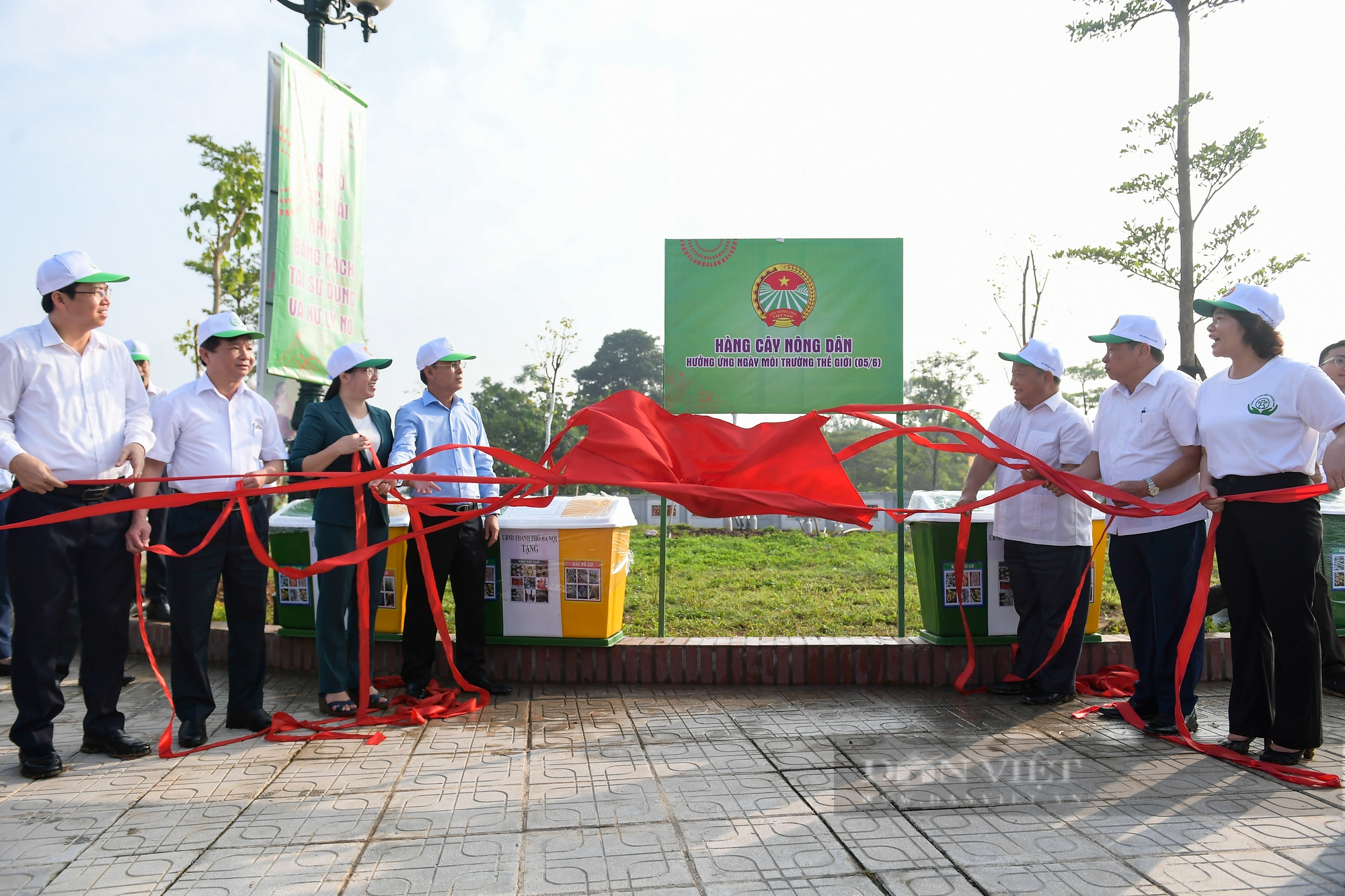 Trung ương Hội Nông dân Việt Nam kêu gọi hành động vì môi trường xanh, nói không với túi nilon  - Ảnh 7.