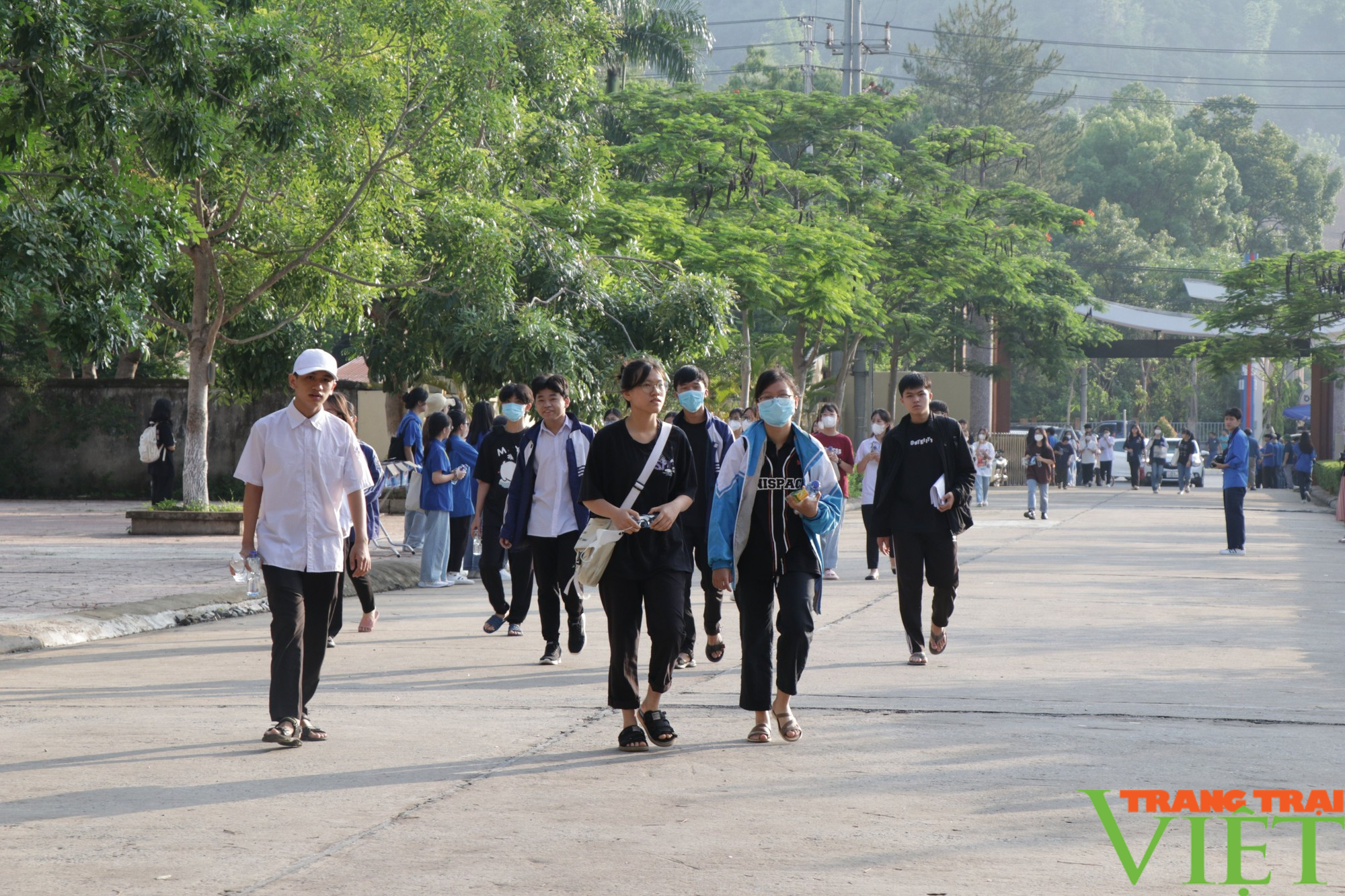 Hàng chục nghìn thí sinh Sơn La bước vào kỳ thi tuyển sinh lớp 10 - Ảnh 1.
