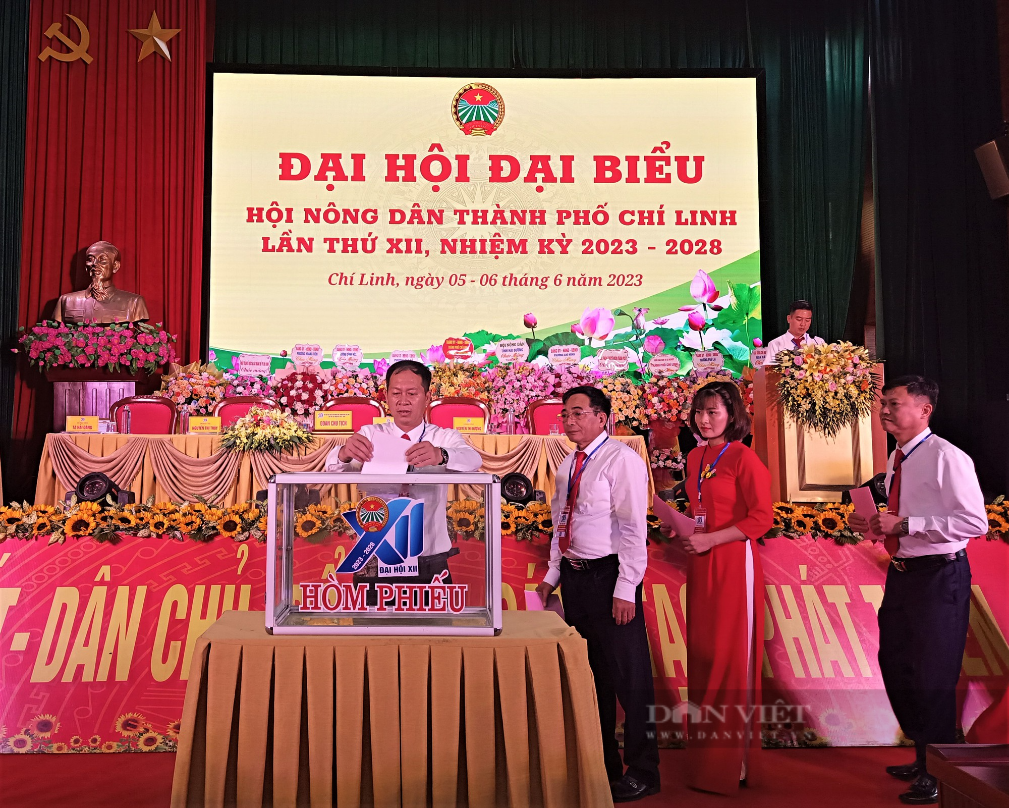 Ông Nguyễn Như Nguyện tái đắc cử Chủ tịch Hội Nông dân TP Chí Linh nhiệm kỳ 2023 - 2028 - Ảnh 8.