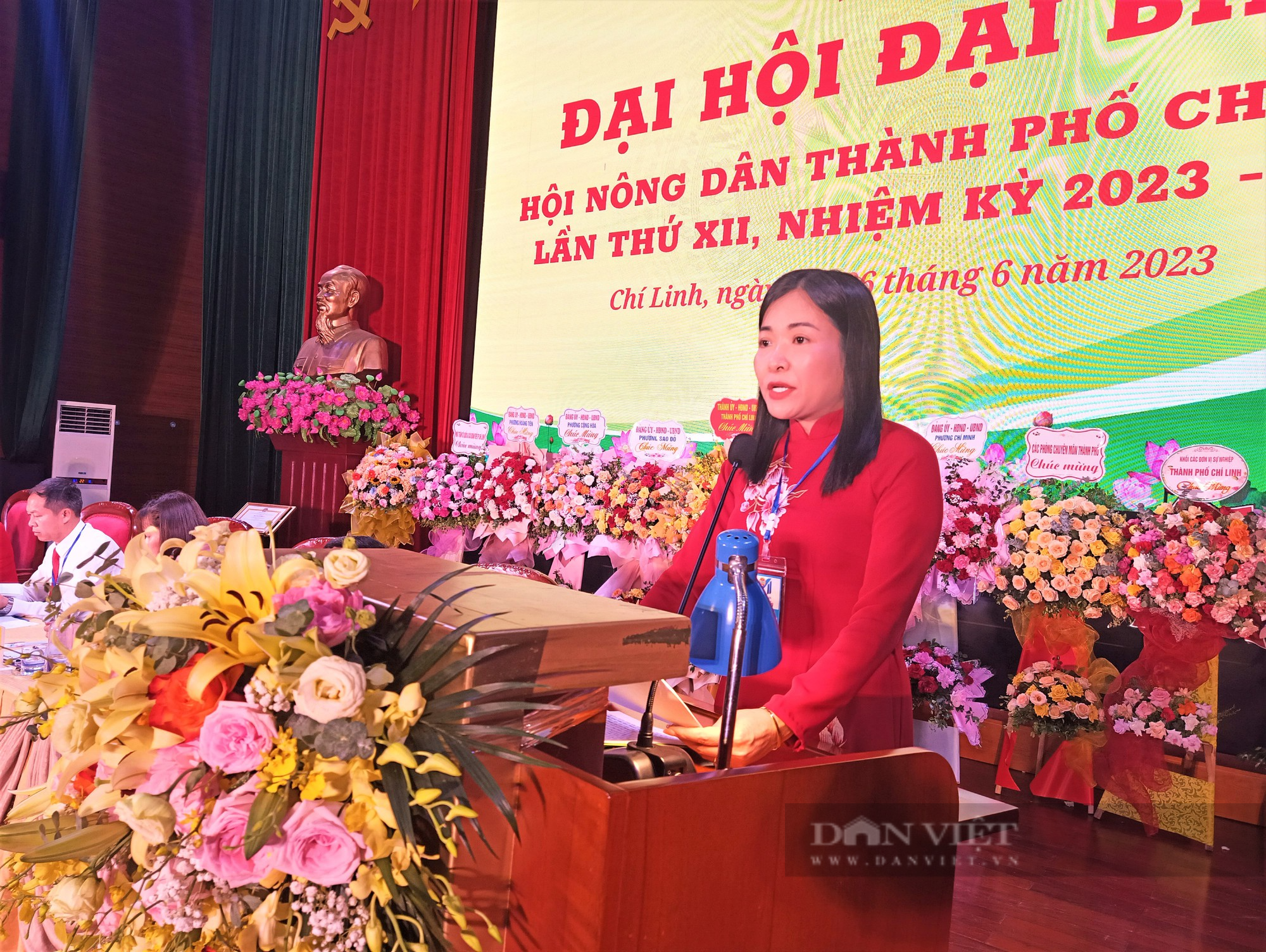 Ông Nguyễn Như Nguyện tái đắc cử Chủ tịch Hội Nông dân TP Chí Linh nhiệm kỳ 2023 - 2028 - Ảnh 5.