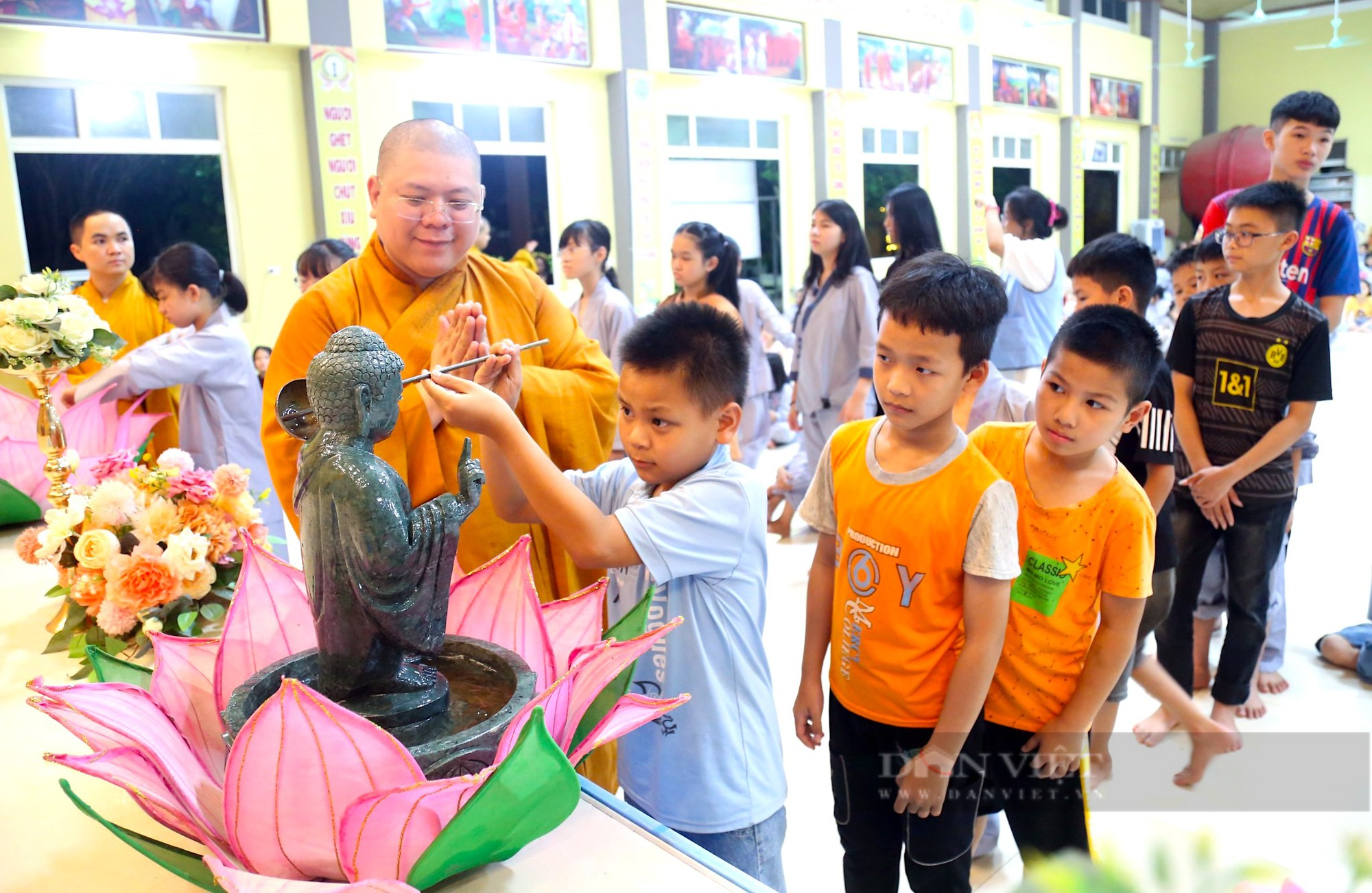 Những khóa tu mùa hè chùa Chí Linh (Yên Thành), nuôi dưỡng tâm hồn cho bạn trẻ - Ảnh 14.