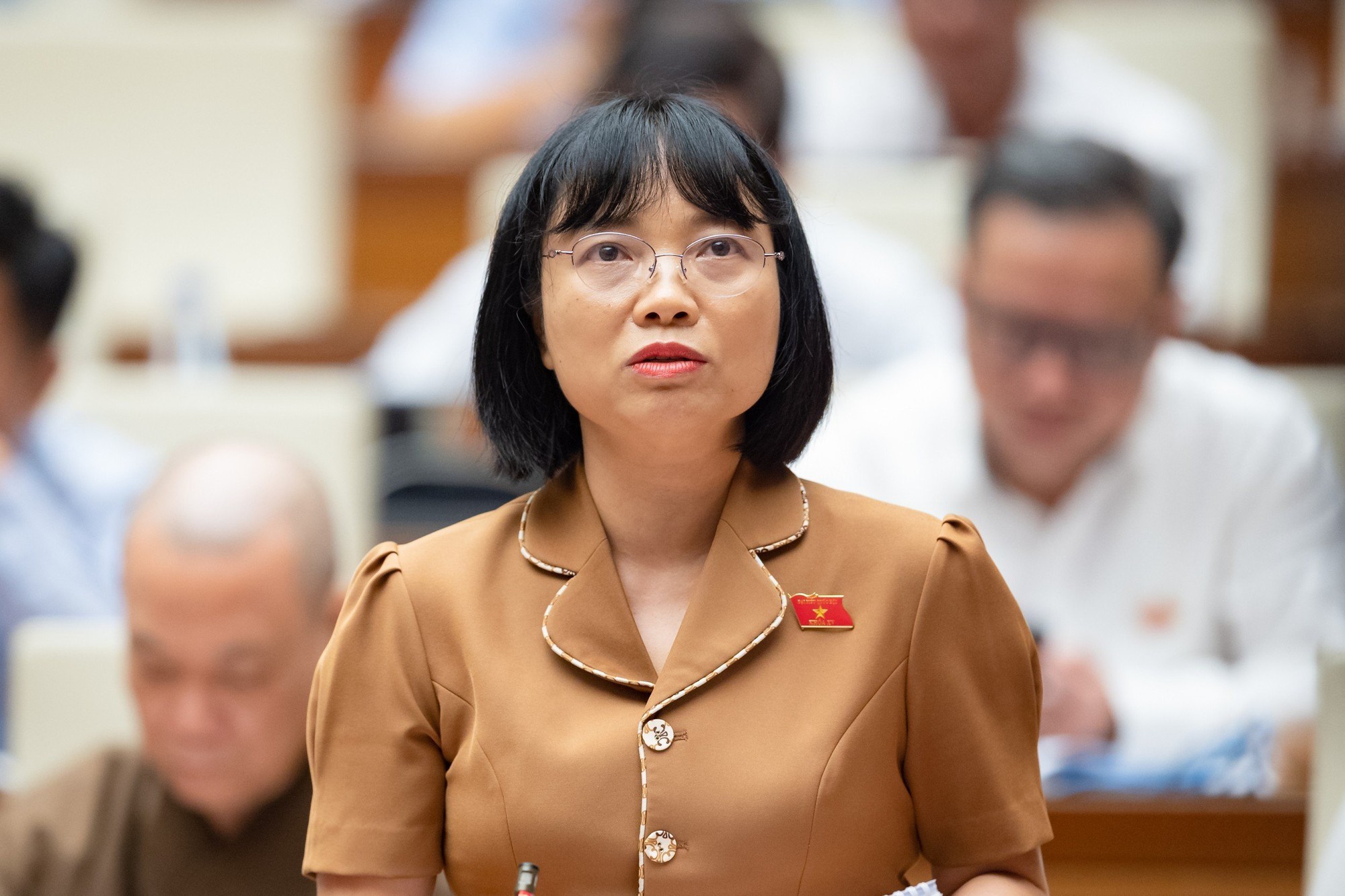 ĐB Quốc hội nhận xét phần trả lời chất vấn của Bộ trưởng LĐTBXH Đào Ngọc Dung - Ảnh 2.