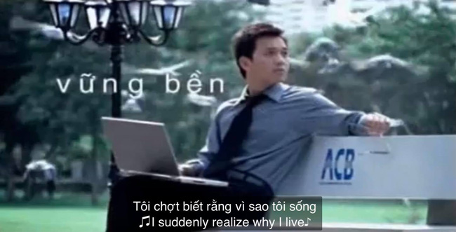 Quảng cáo ACB nhiều năm trước bất ngờ được đào lại vì có Chủ tịch Trần Hùng Huy làm diễn viên - Ảnh 2.