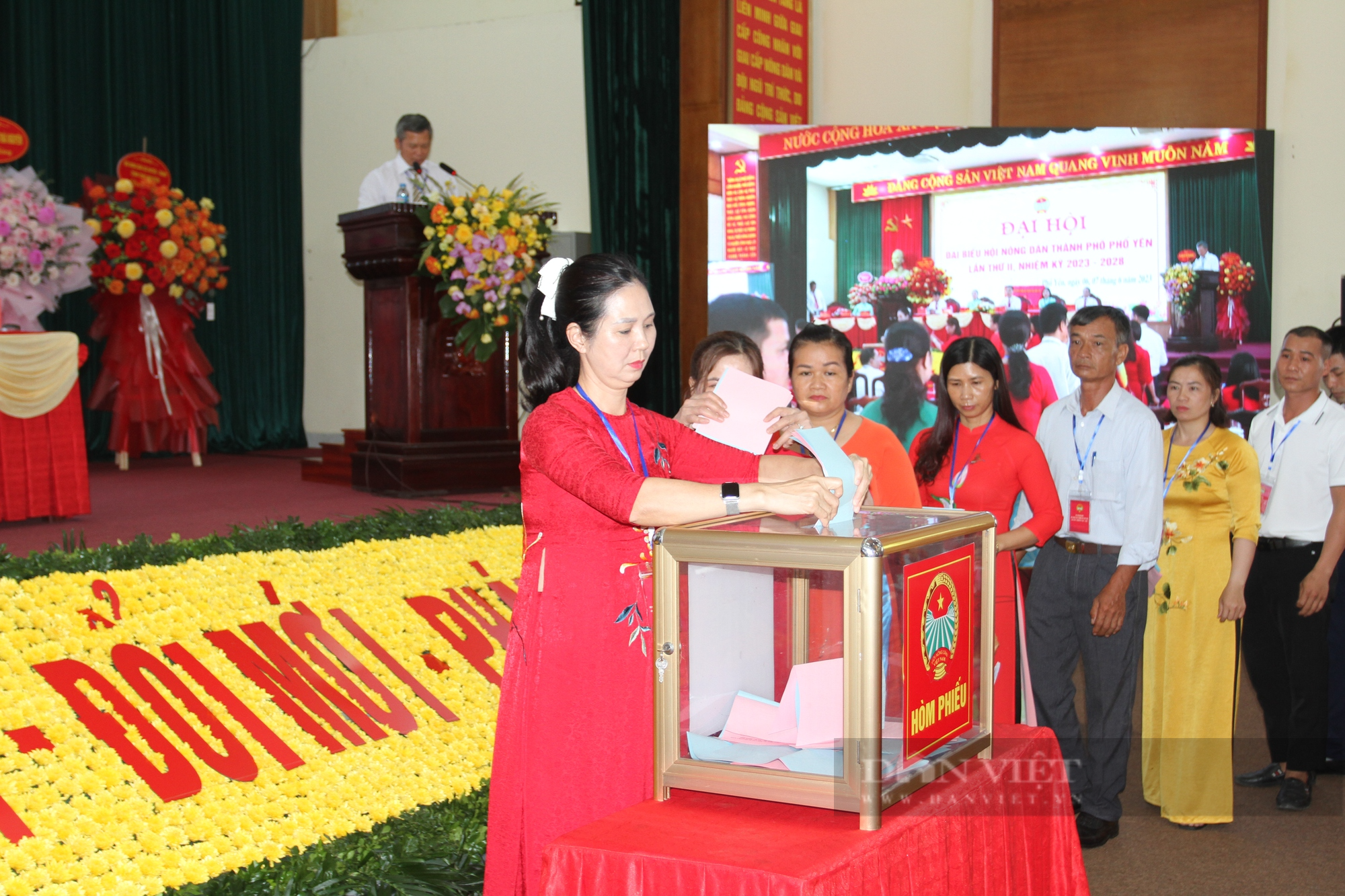 Đại hội Đại biểu Hội Nông dân TP.Phổ Yên: Ông Tạ Hồng Hà được bầu giữ chức Chủ tịch - Ảnh 4.