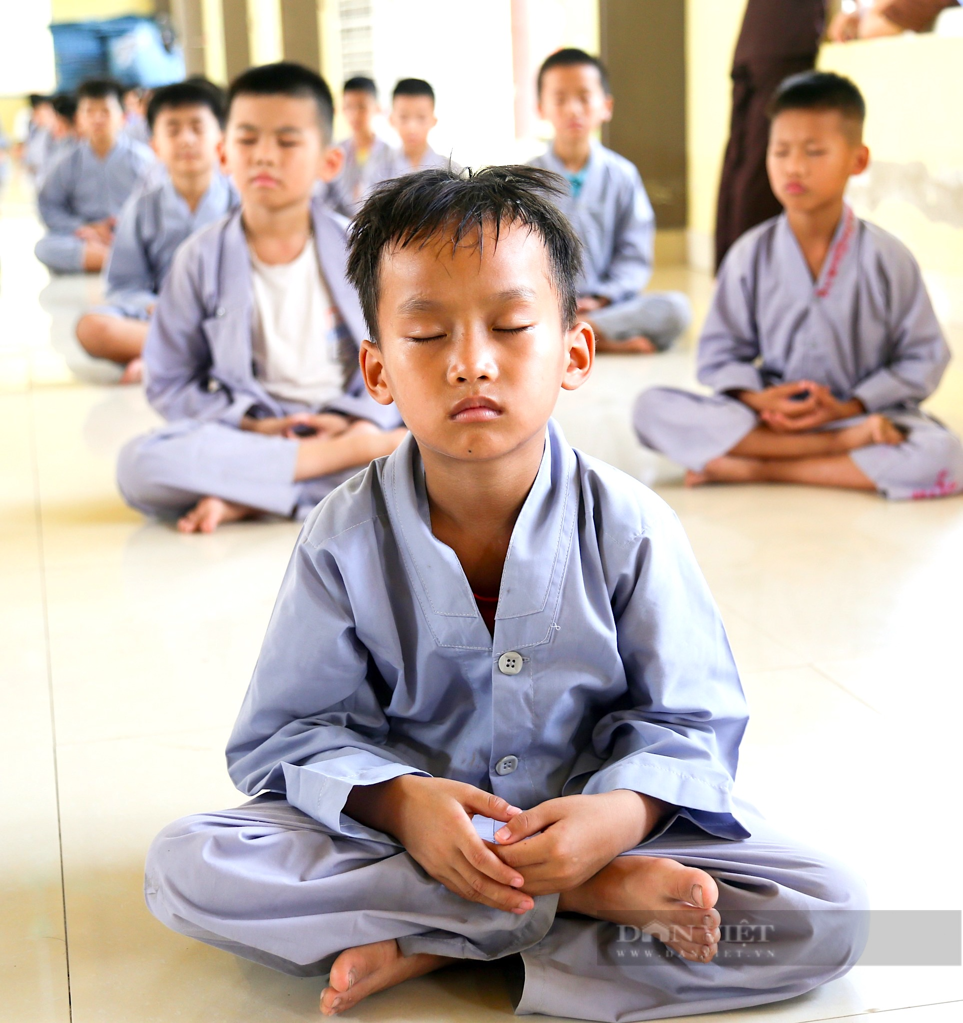 Những khóa tu mùa hè chùa Chí Linh (Yên Thành), nuôi dưỡng tâm hồn cho bạn trẻ - Ảnh 12.