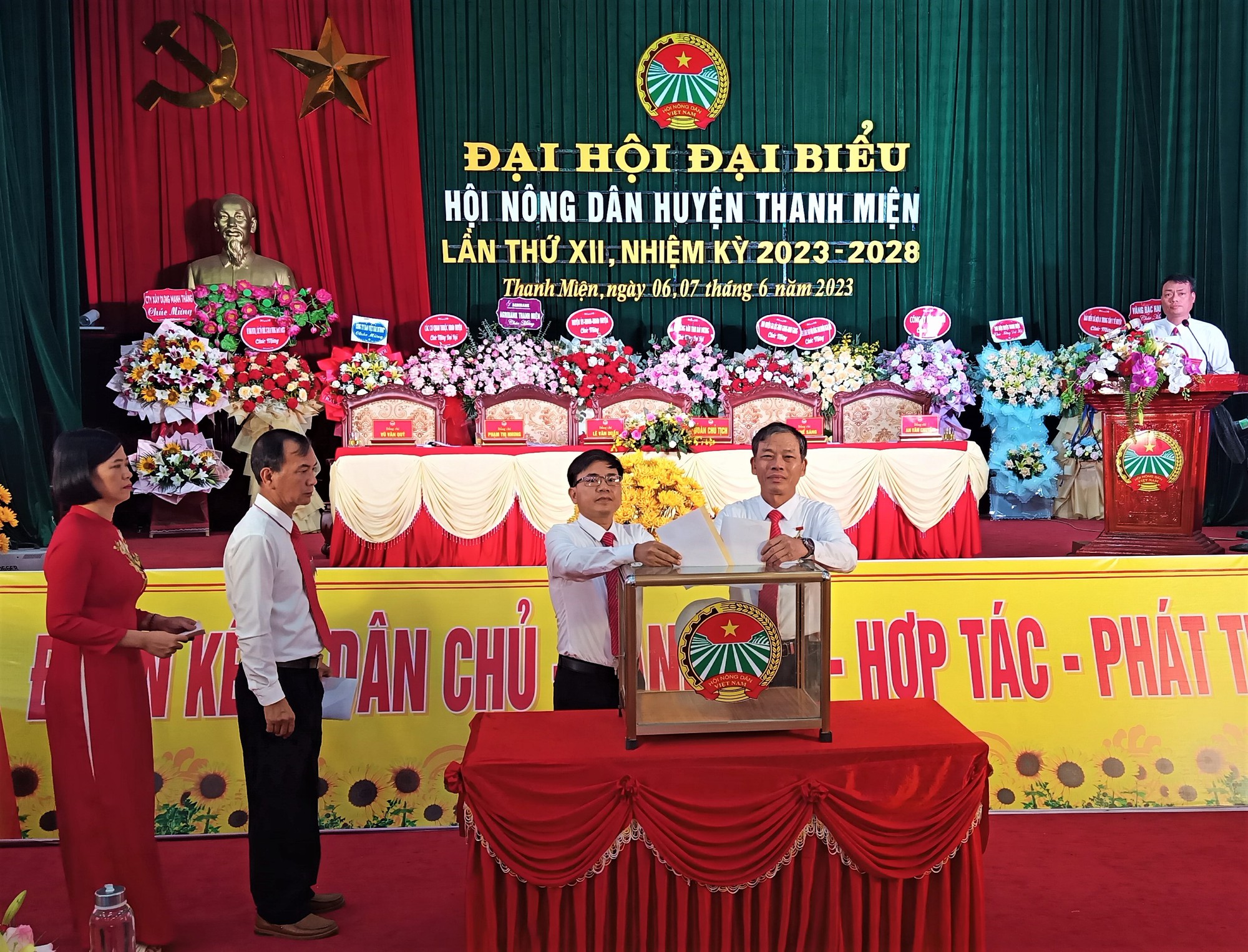 Chủ tịch Hội Nông dân huyện đầu tiên của tỉnh Hải Dương không phải tái đắc cử - Ảnh 1.