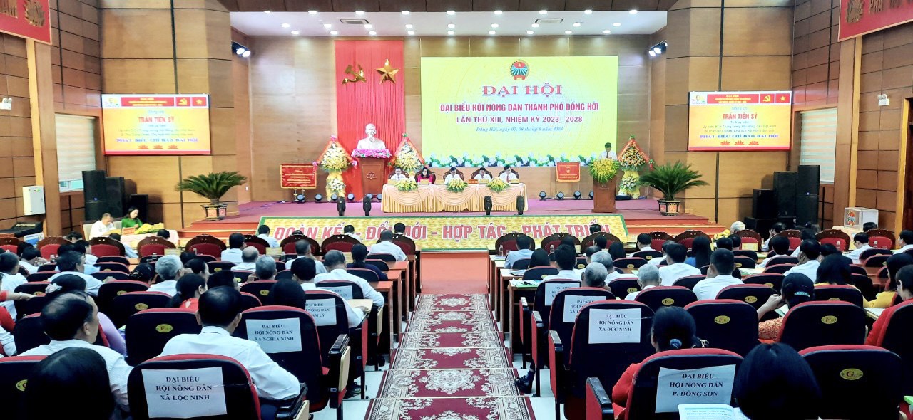 Đại hội Hội Nông dân TP. Đồng Hới: Ông Đặng Văn Kỳ tái đắc cử Chủ tịch - Ảnh 1.