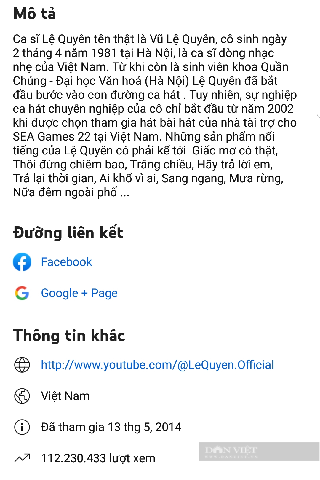 &quot;Nữ hoàng phòng trà&quot; Lệ Quyên có thu nhập khủng thế nào nhờ vào Youtube?   - Ảnh 2.