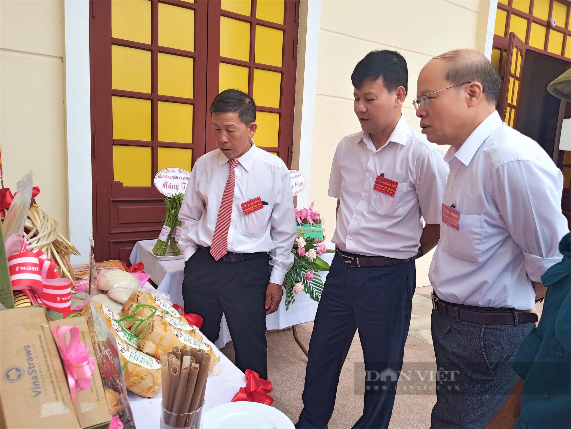 Đại hội Hội Nông dân huyện Kim Thành, ông Bùi Quốc Trưởng tái đắc cử Chủ tịch Hội nhiệm kỳ 2023 – 2028. - Ảnh 6.