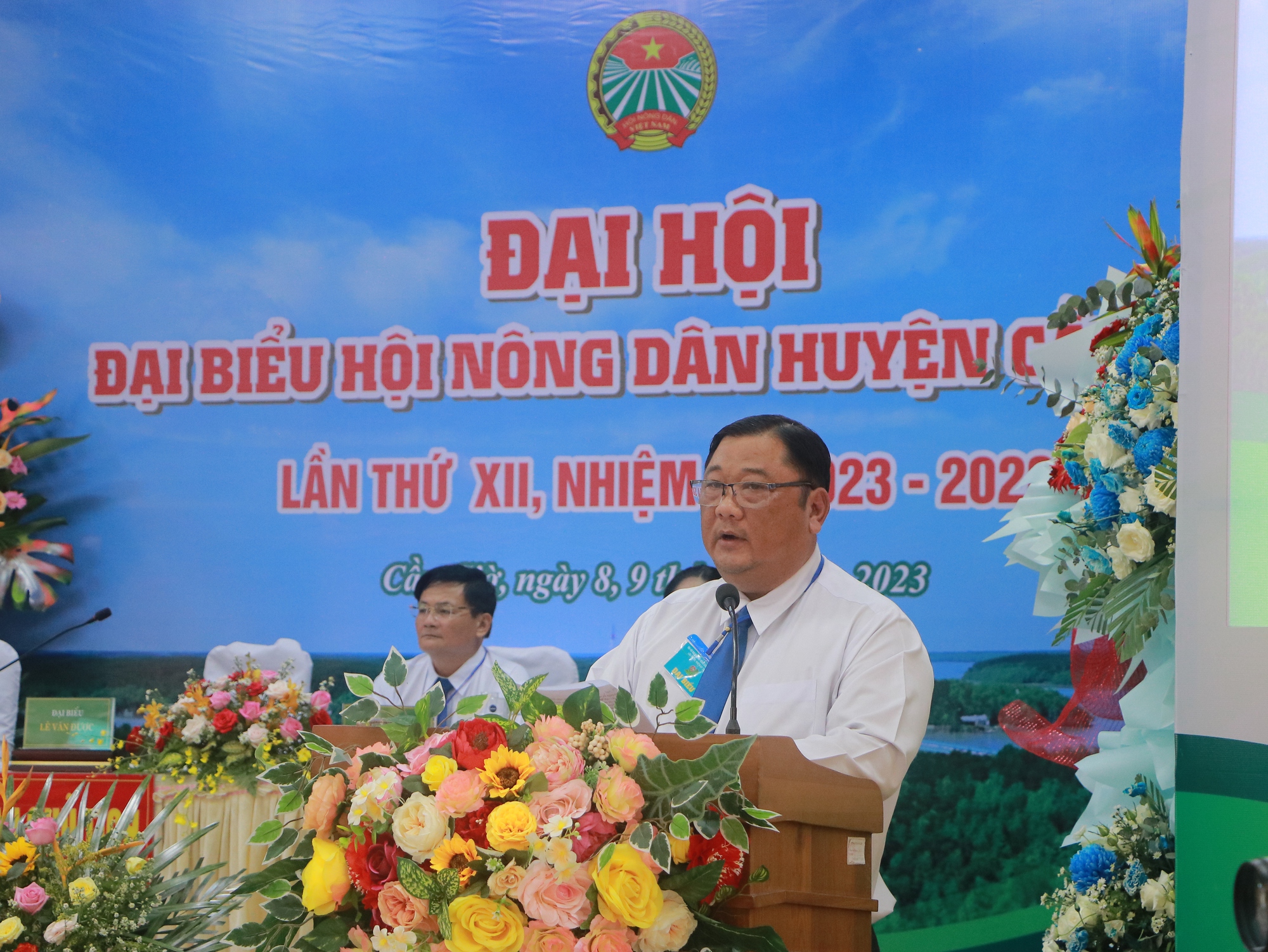 Đại hội Hội Nông dân huyện Cần Giờ, ông Lê Văn Được tái đắc cử - Ảnh 4.
