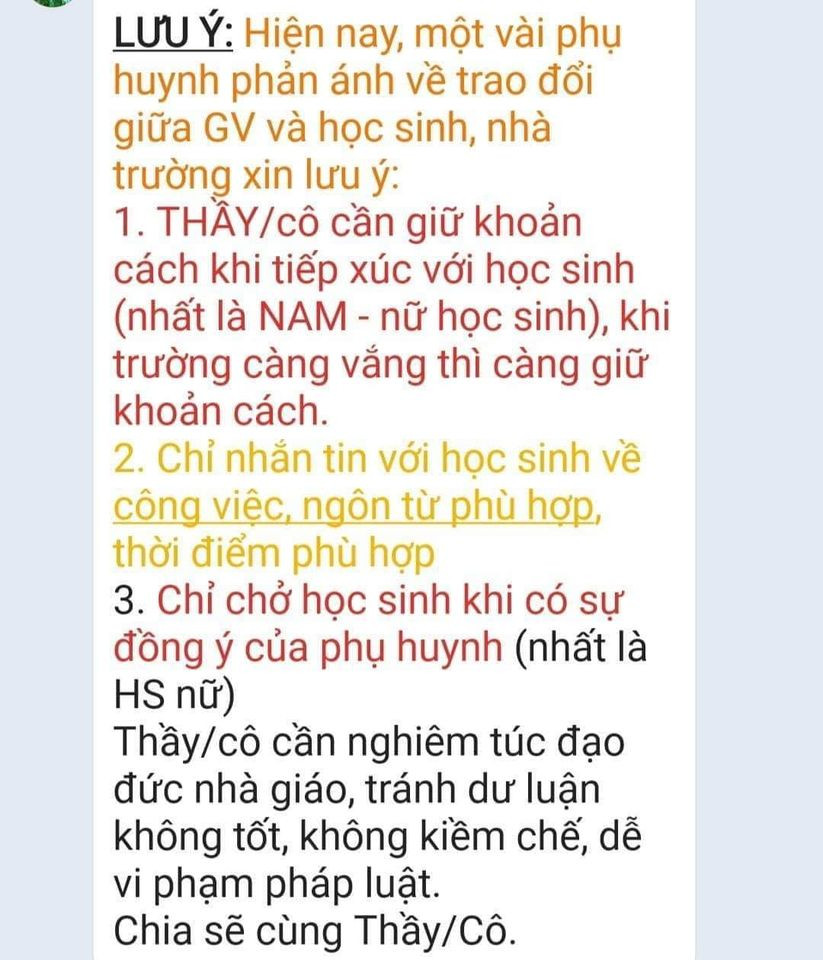 Xác minh thông tin thầy giáo bị tố sàm sỡ học sinh tại huyện Nhà Bè - Ảnh 2.