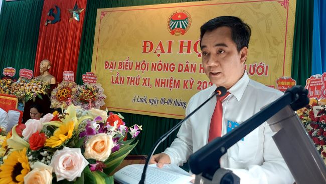 Bà Phạm Thị Thanh Tâm tái đắc cử Chủ tịch Hội Nông dân huyện A Lưới, tỉnh Thừa Thiên Huế  - Ảnh 3.
