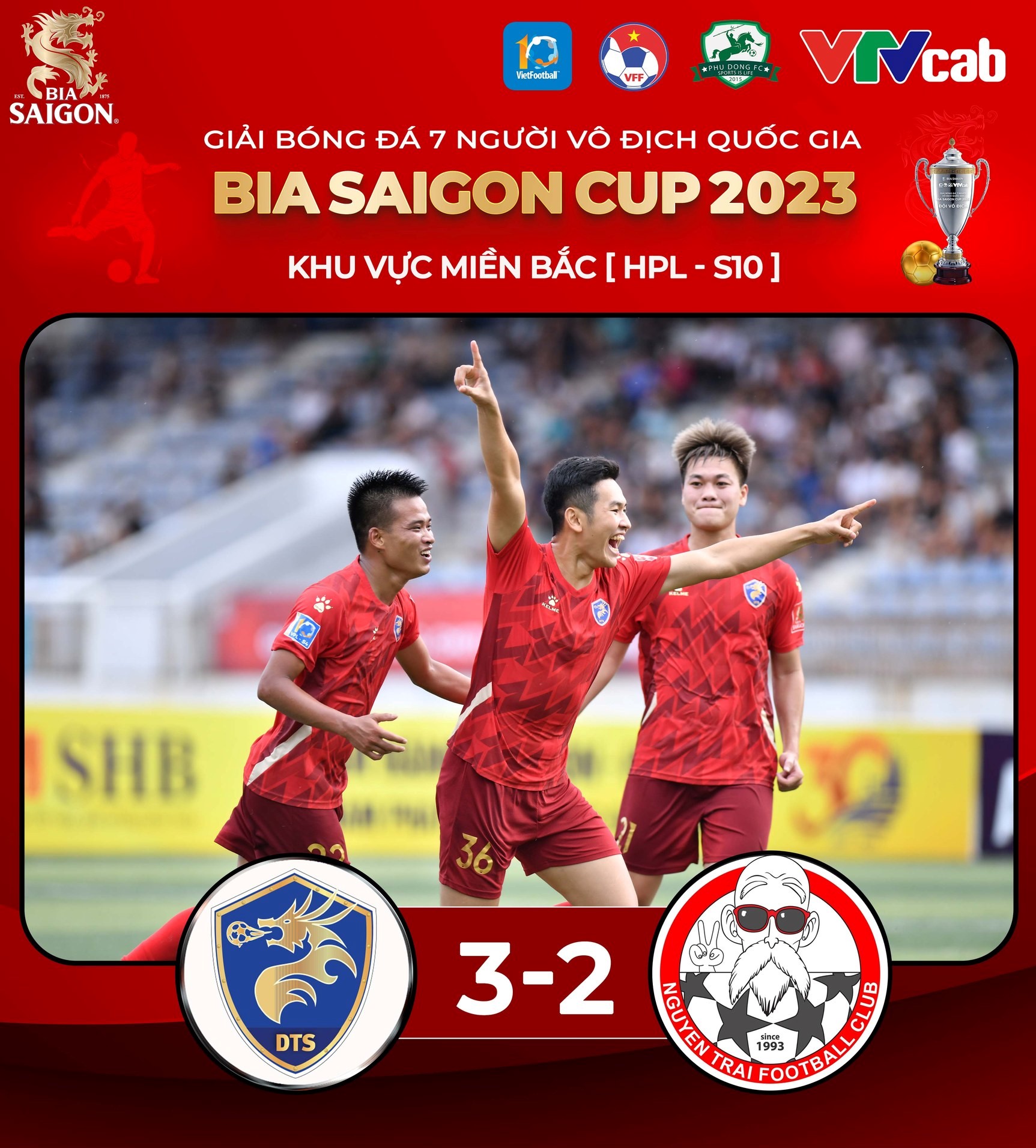 FC Nguyễn Trãi tuy không thể giành được điểm trước FC DTS, nhưng những nỗ lực của các học trò HLV Tú &quot;Khỉ&quot; là điều không thể không ghi nhận.