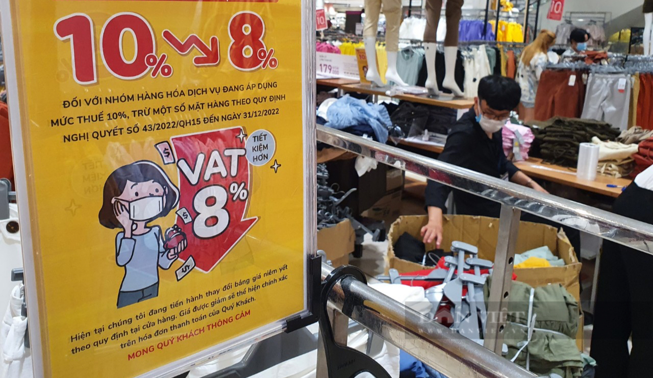 Quán cơm, siêu thị, cửa hàng quần áo bắt đầu giảm thuế VAT xuống còn 8% - Ảnh 3.