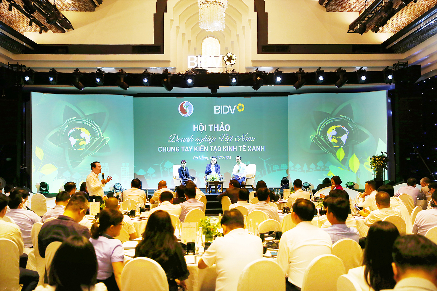 BIDV tổ chức Hội thảo “Doanh nghiệp Việt Nam - Chung tay kiến tạo Kinh tế Xanh” - Ảnh 3.