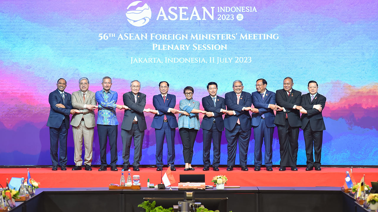 Hội nghị AMM-56: ASEAN vẫn duy trì được động lực tăng trưởng - Ảnh 1.