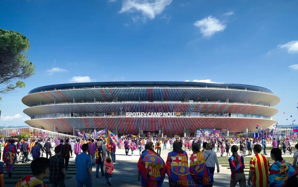 Hình ảnh dỡ bỏ sân Camp Nou, sẽ nâng cấp lên 110.000 chỗ ngồi, lớn thứ 3 thế giới - Ảnh 5.