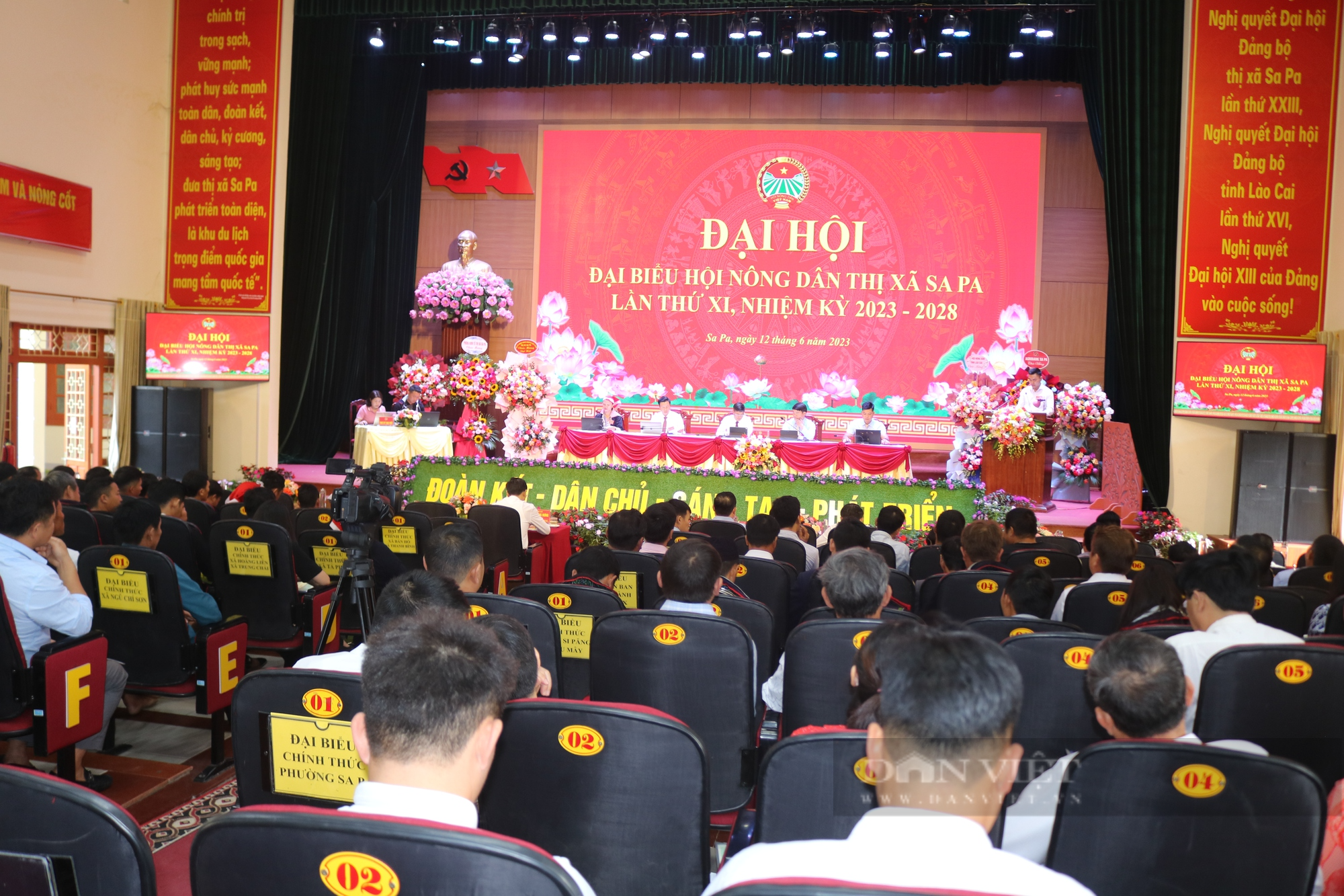 Hội Nông dân Lào Cai hoàn thành Đại hội cấp huyện, thị, thành phố - Ảnh 1.