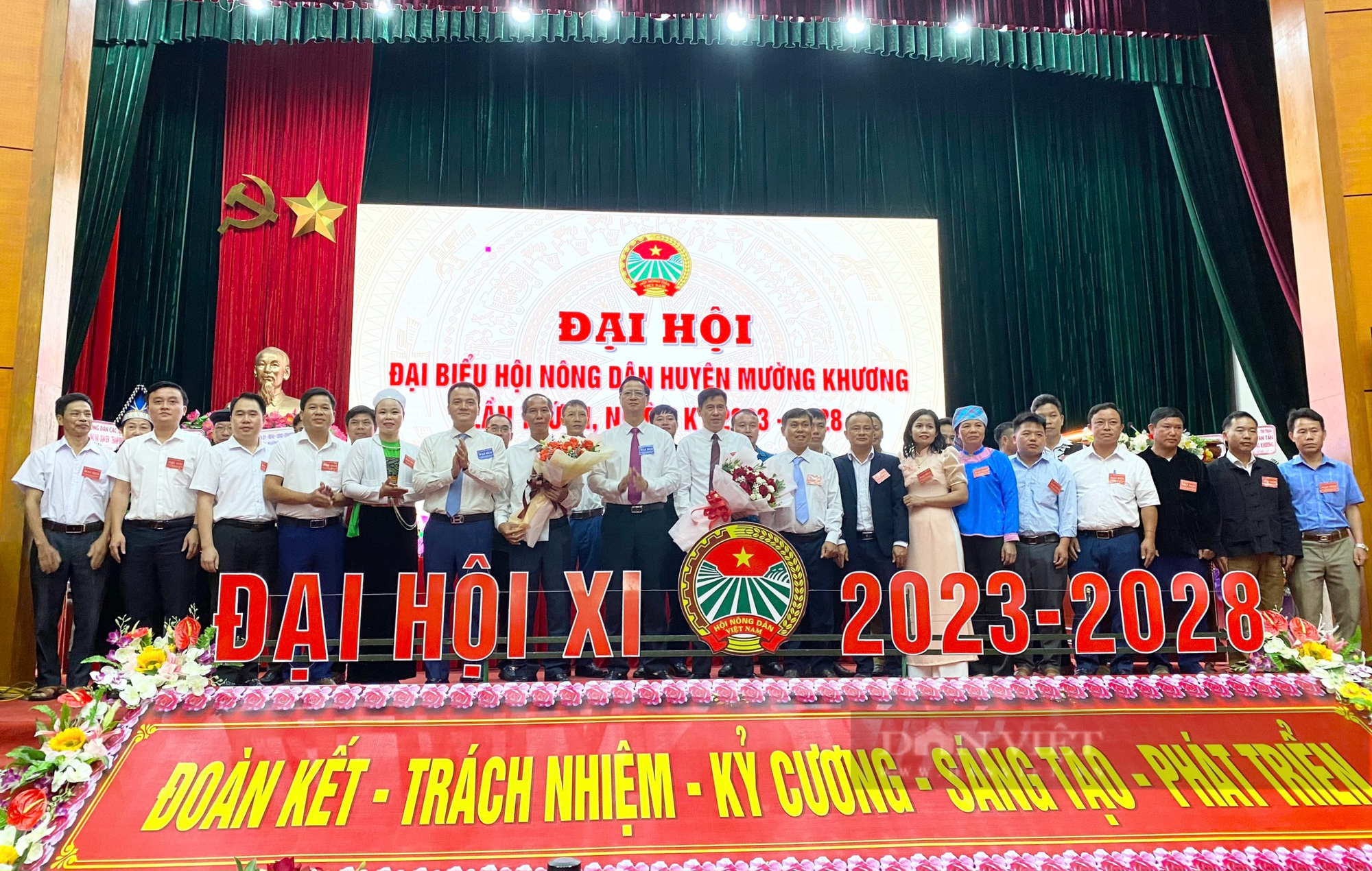 Hội Nông dân Lào Cai hoàn thành Đại hội cấp huyện, thị, thành phố - Ảnh 3.