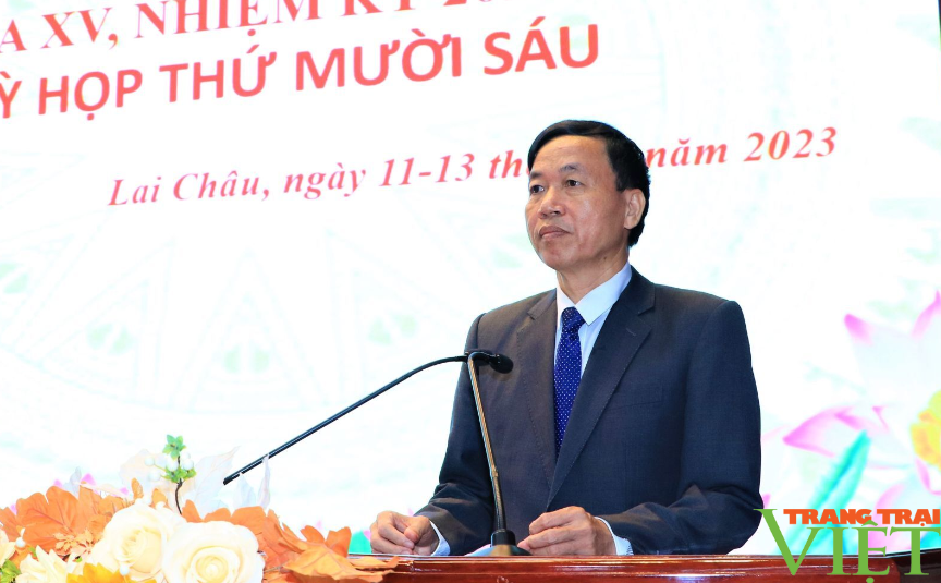 Lai Châu bầu tân Chủ tịch Ủy ban nhân dân tỉnh - Ảnh 3.