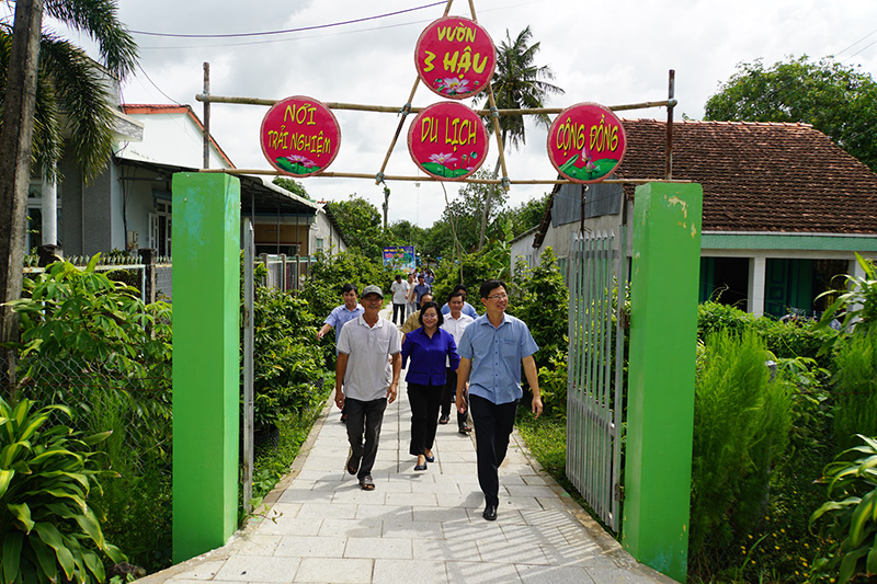 Phát triển kinh tế vườn gắn với du lịch ở huyện Cao Lãnh - Ảnh 1.