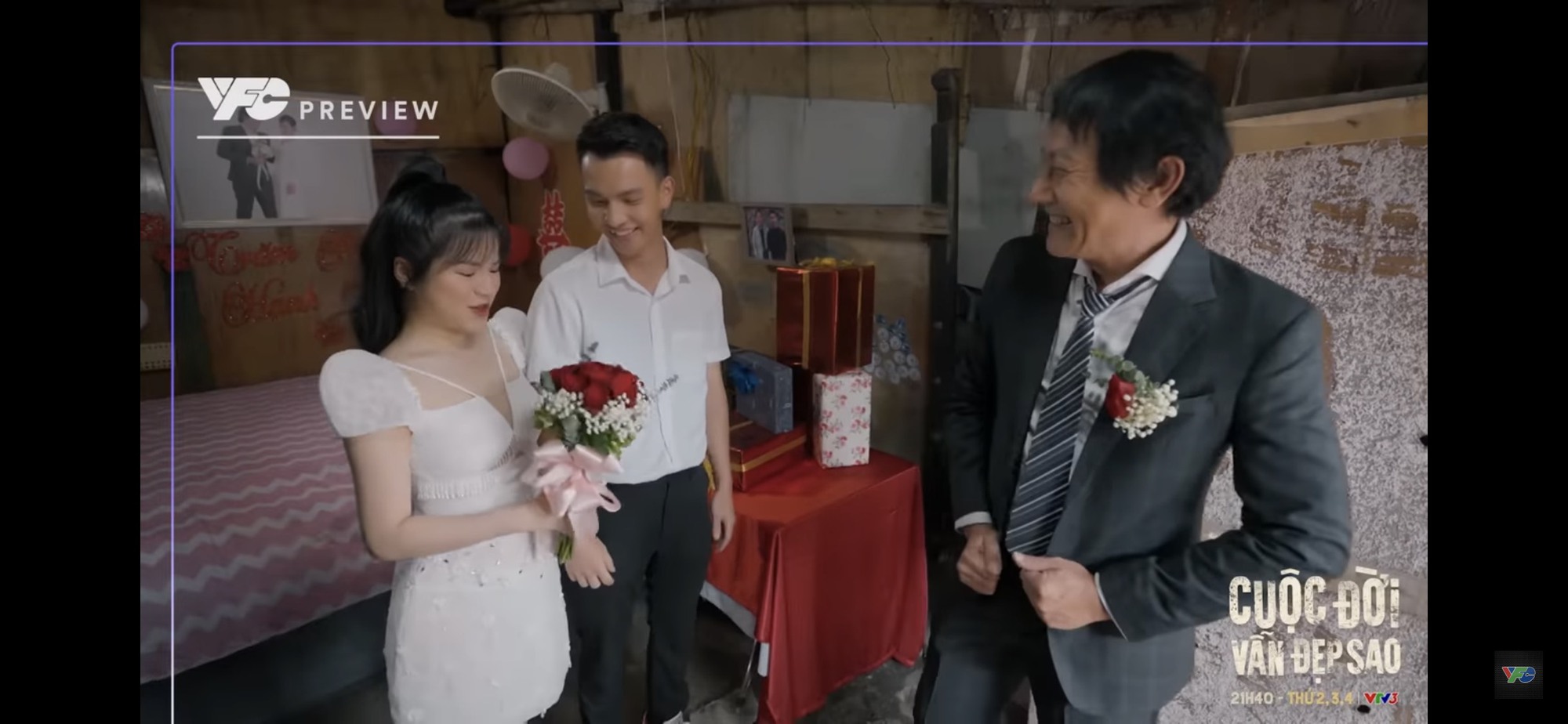 Hé lộ tập cuối phim &quot;Cuộc đời vẫn đẹp sao&quot;: Nhân vật lạ mặt xuất hiện trong đám cưới Lưu Luyến - Ảnh 2.