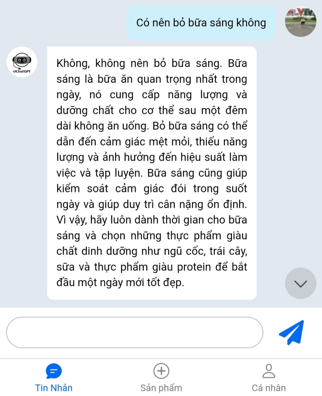 Cách sử dụng ChatGPT miễn phí trên Zalo với vài thao tác đơn giản

 - Ảnh 2.