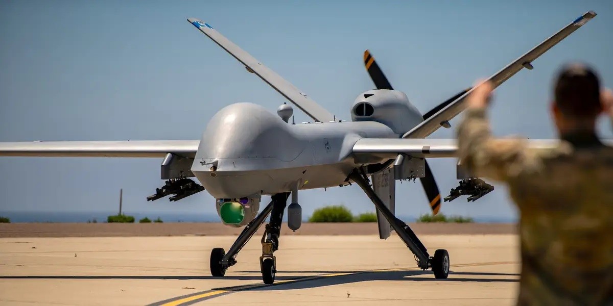 &quot;Ác điểu&quot; MQ-9 Mỹ phóng tên lửa tiêu diệt chỉ huy cấp cao IS tại Syria - Ảnh 27.