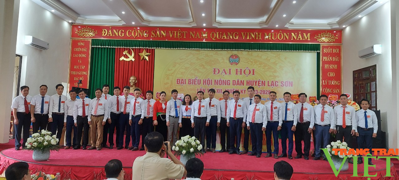 Hòa Bình: 100% các huyện, thành phố hoàn thành Đại hội đại biểu Hội Nông dân - Ảnh 3.