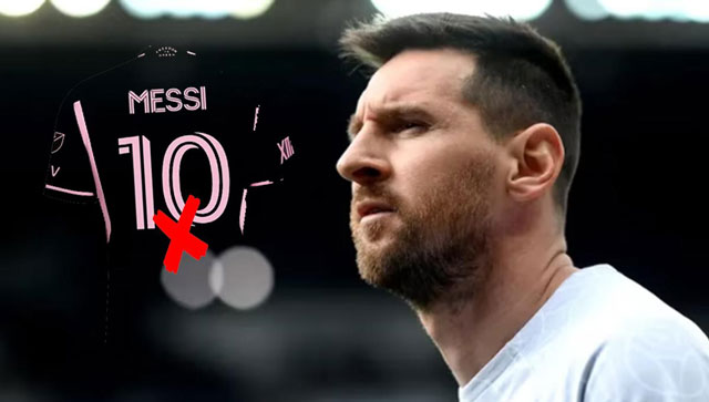 Vừa ký hợp đồng với Inter Miami, áo đấu của Messi bị cấm ngay lập tức - Ảnh 1.