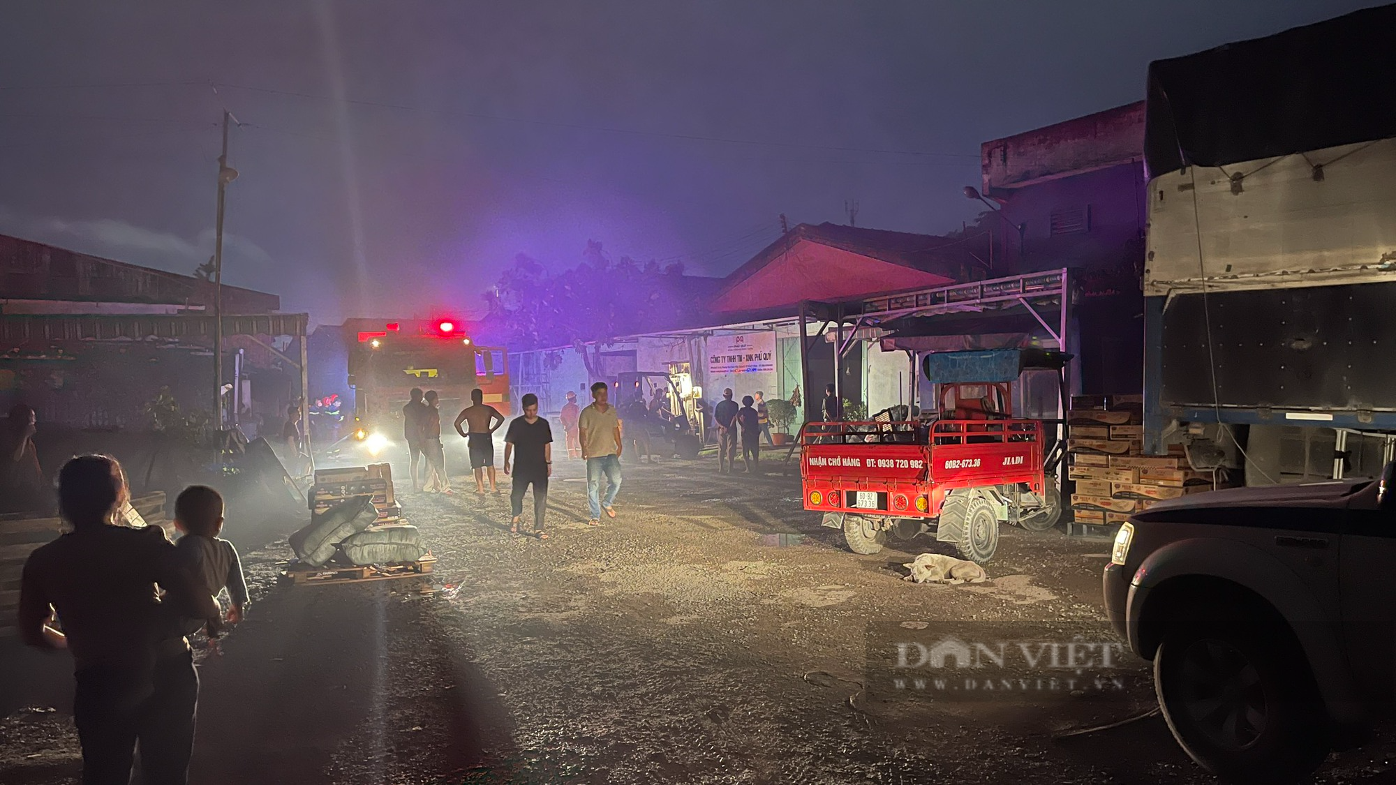 TP.HCM: Cháy lớn tại Công ty TNHH TM-XNK Phú Quý, thiệt hại nhiều tài sản - Ảnh 2.