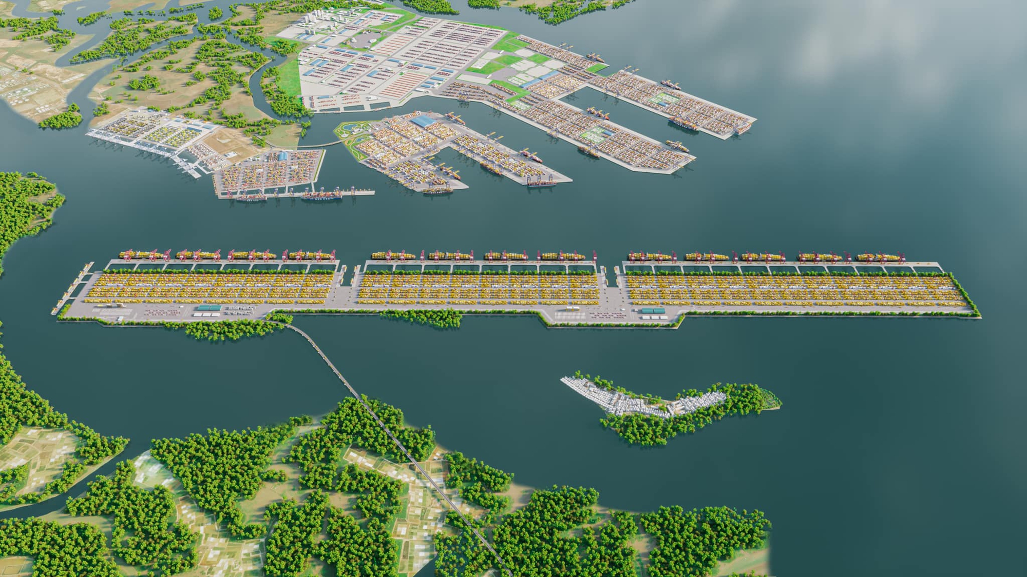 Thủ tướng Phạm Minh Chính thị sát Cần Giờ, yêu cầu TP.HCM làm việc với nhà đầu tư, thúc đẩy siêu cảng 5,4 tỷ USD - Ảnh 2.