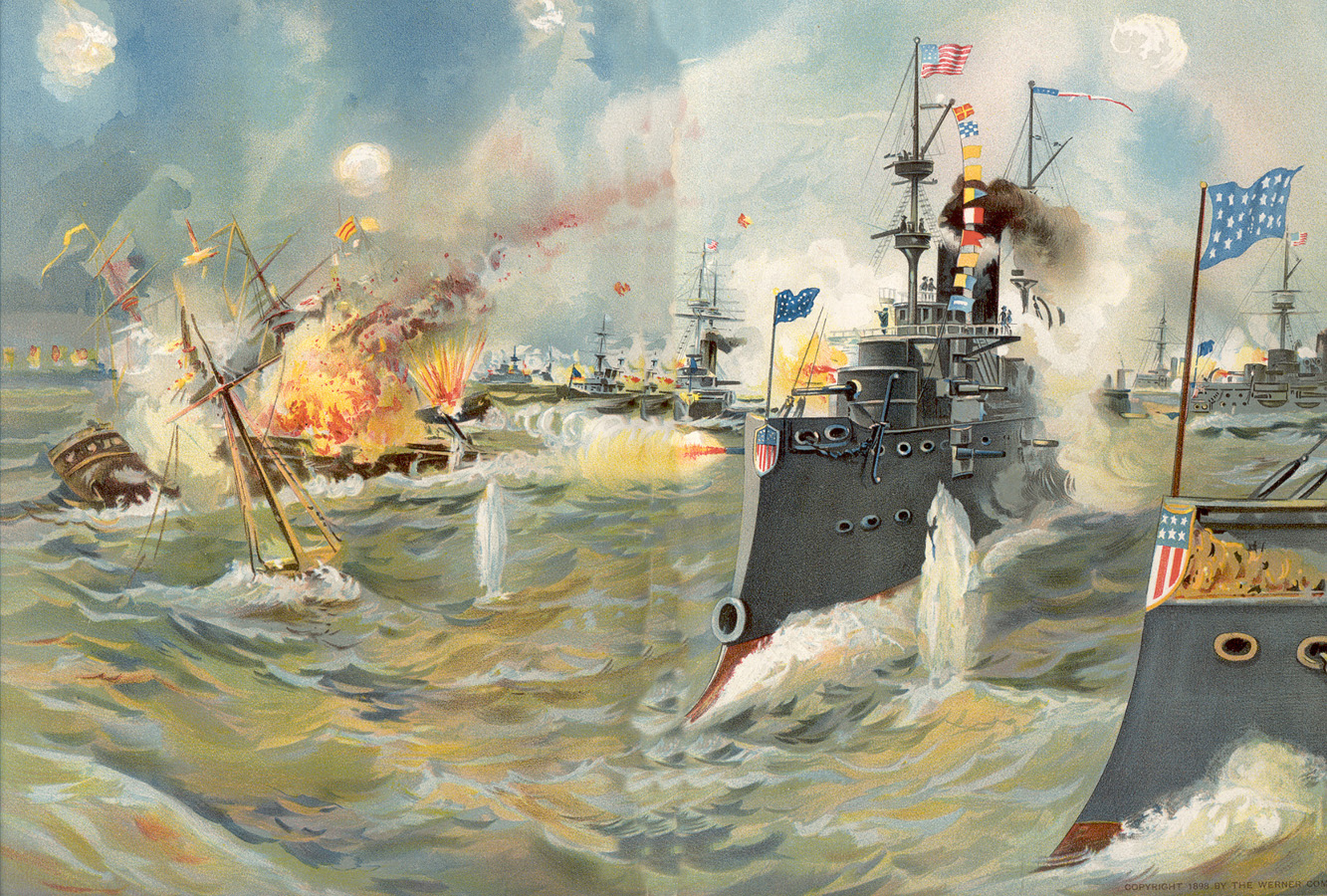 Hải chiến vịnh Manila 1898: Cuộc thảm sát 380 người - Ảnh 1.