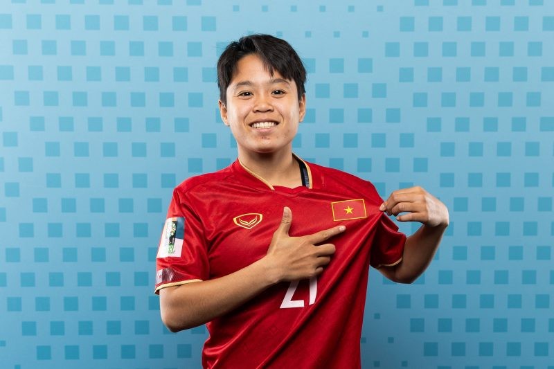 Thanh Nhã, Huỳnh Như cực ngầu và đầy khí chất trong bộ ảnh World Cup 2023 của FIFA - Ảnh 4.