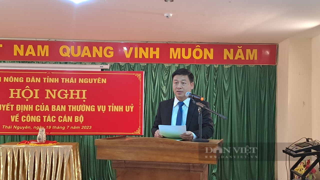 Hội Nông dân tỉnh Thái Nguyên có tân Chủ tịch  - Ảnh 3.