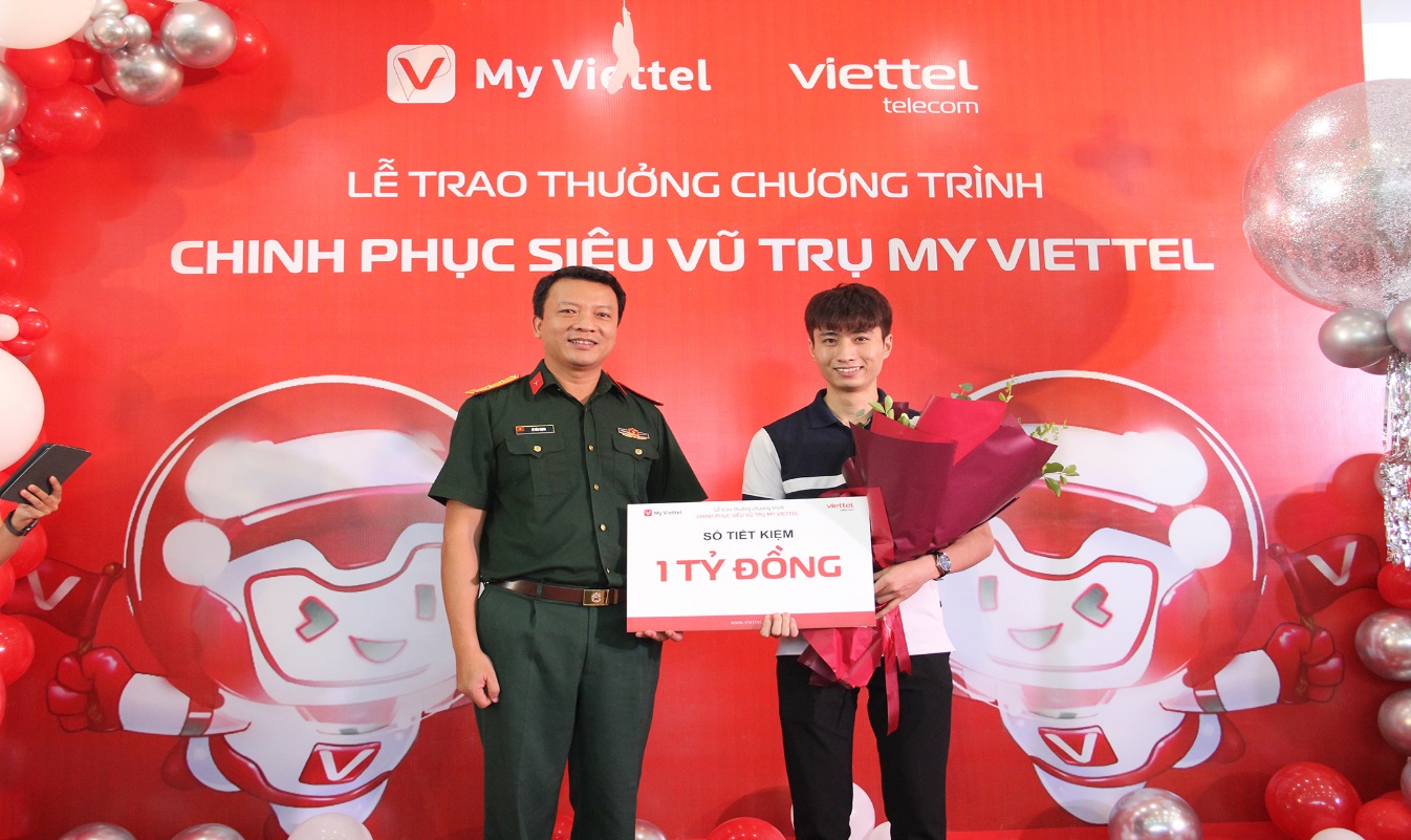 “Chinh phục Siêu vũ trụ My Viettel” – trúng giải thưởng 1 tỷ đồng - Ảnh 1.