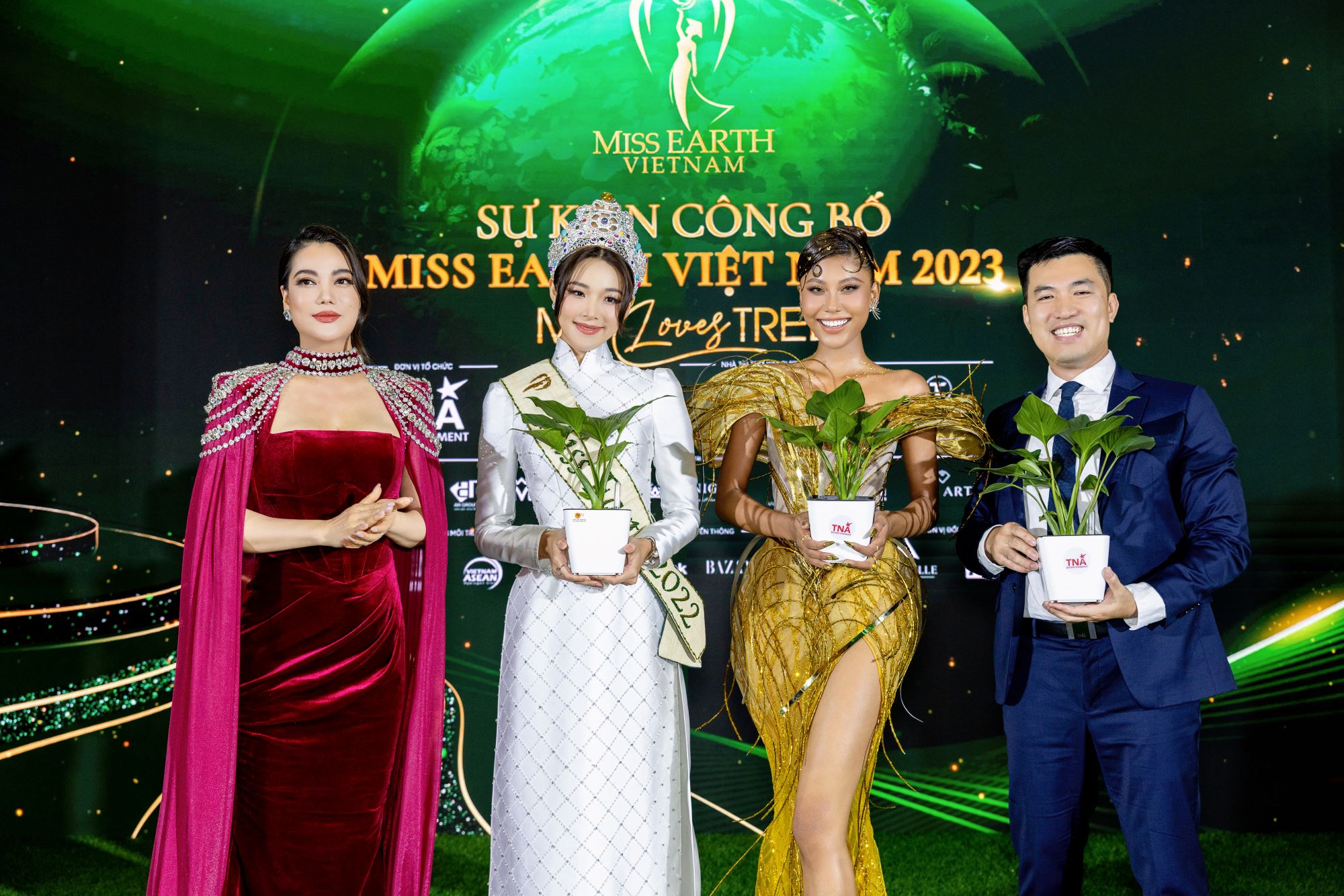 Trương Ngọc Ánh tặng cây xanh cho dàn hoa hậu, người đẹp Miss Earth - Ảnh 6.